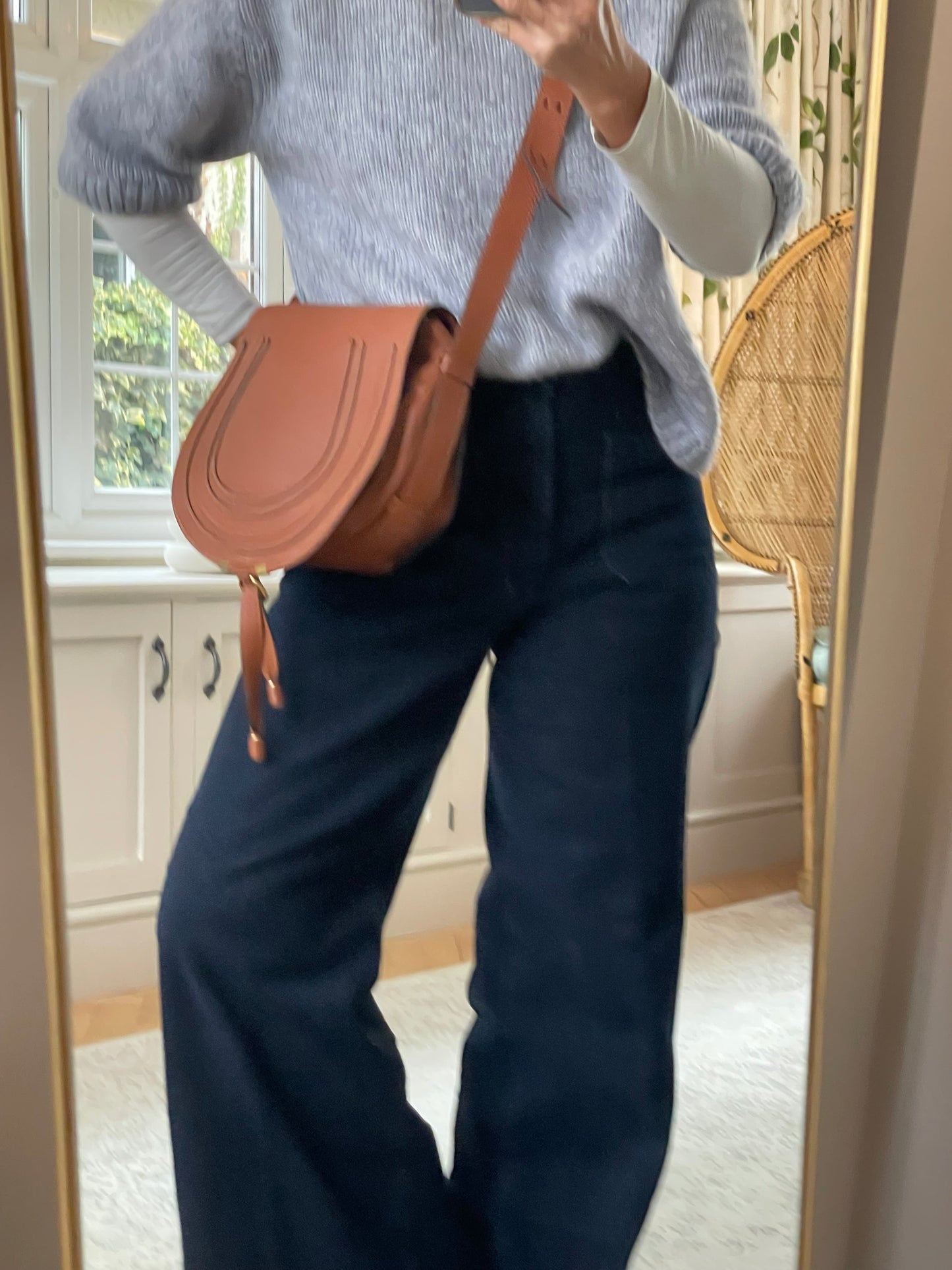 Preloved Chloe Marcie Crossbody Bag, Medium