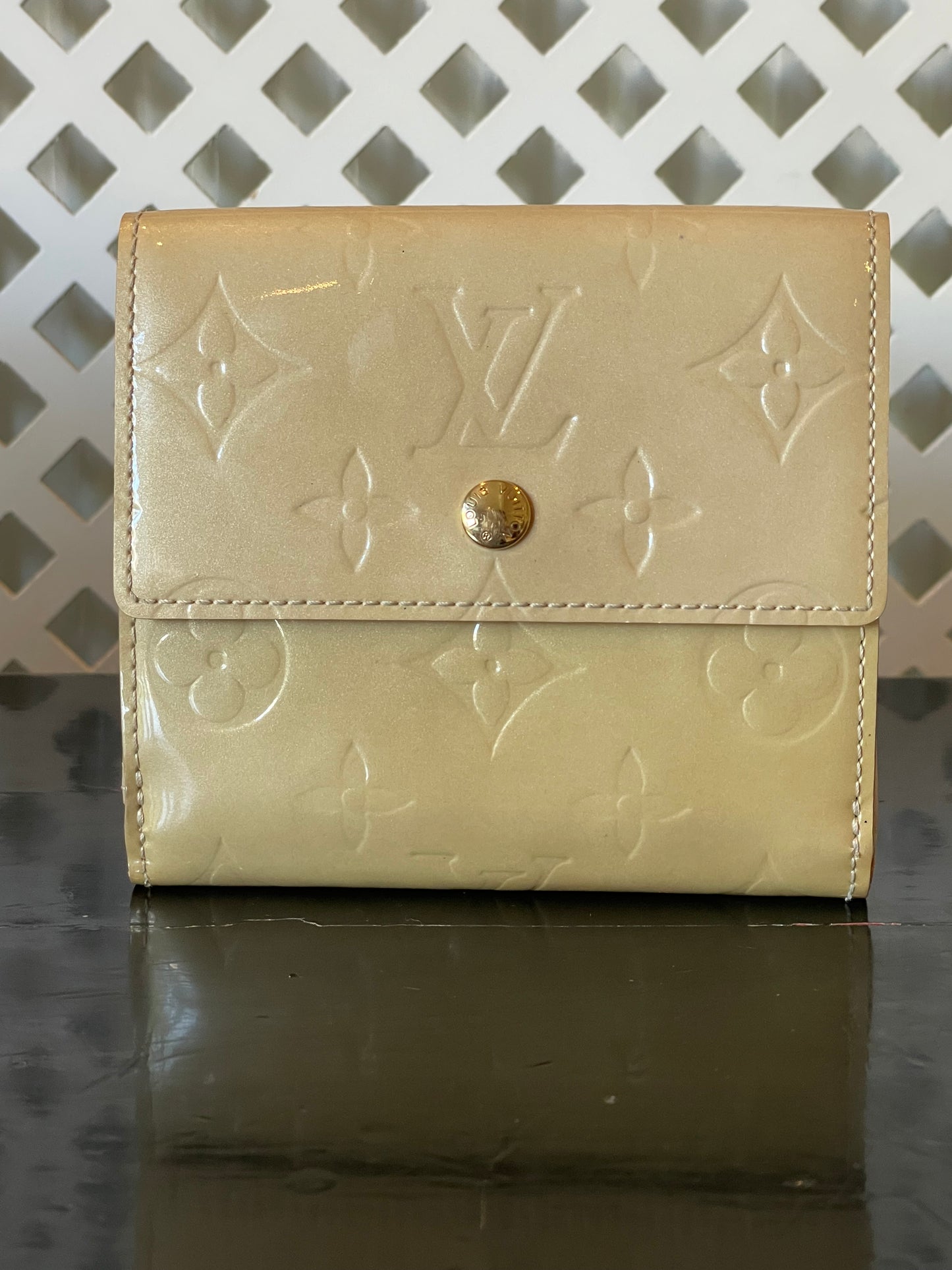 Preloved Louis Vuitton Vernis Elise Wallet