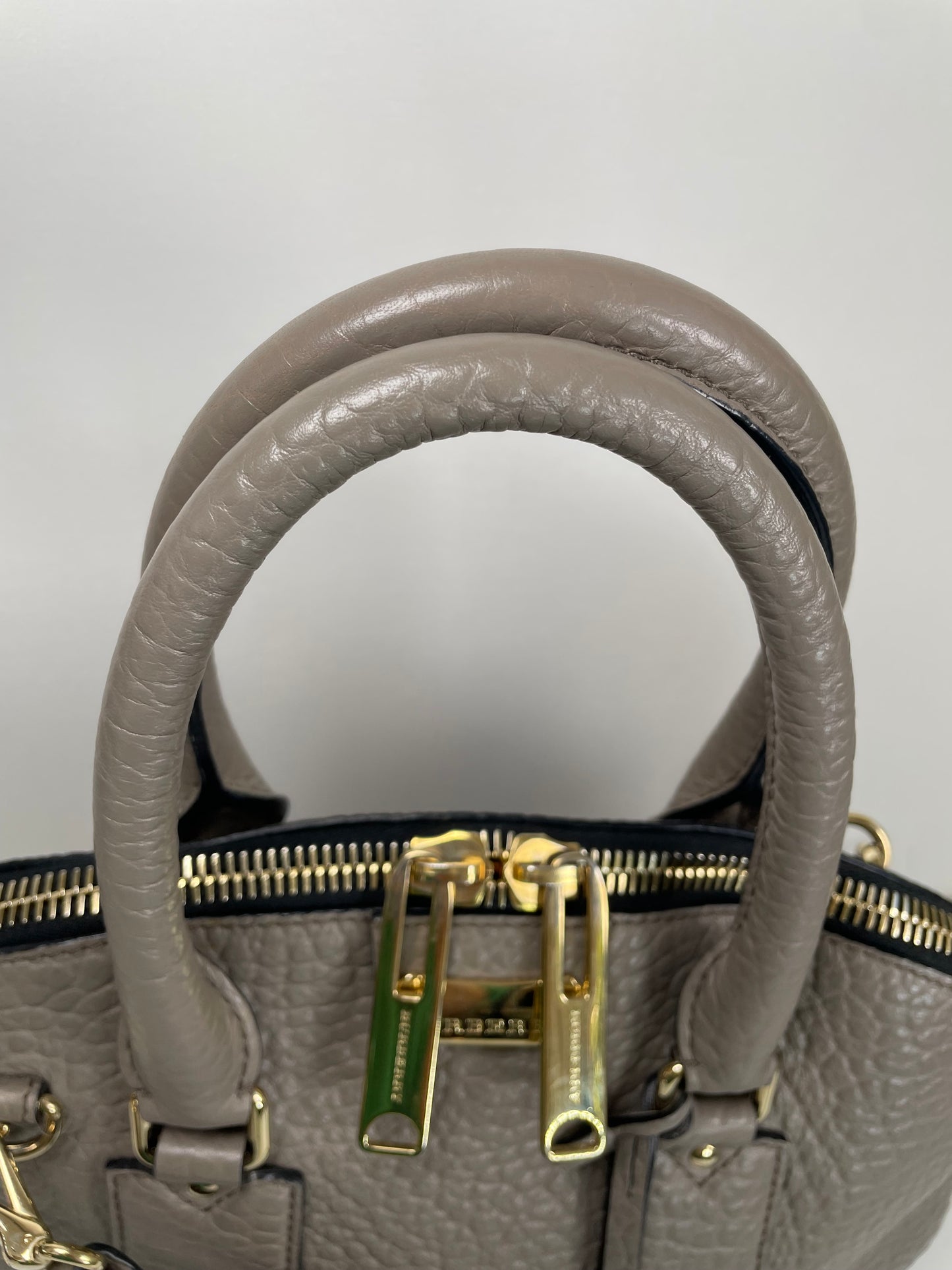 Preloved Burberry Orchard Tote Bag with Long Strap, Medium