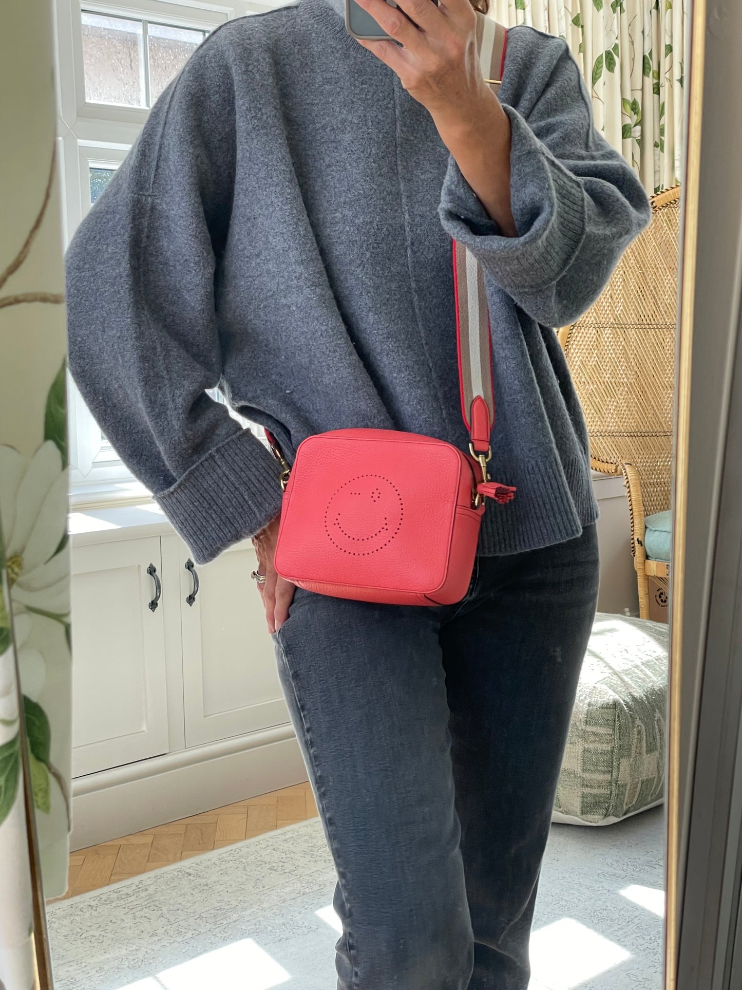 Preloved Anya Hindmarch Wink Crossbody Bag