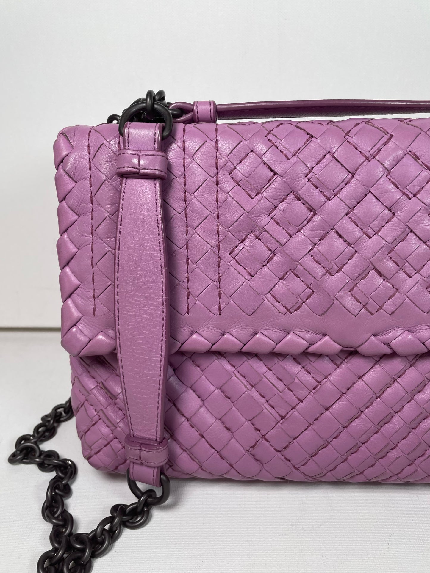 Preloved Bottega Veneta Boutis Intrecciato Olimpia Bag, Small