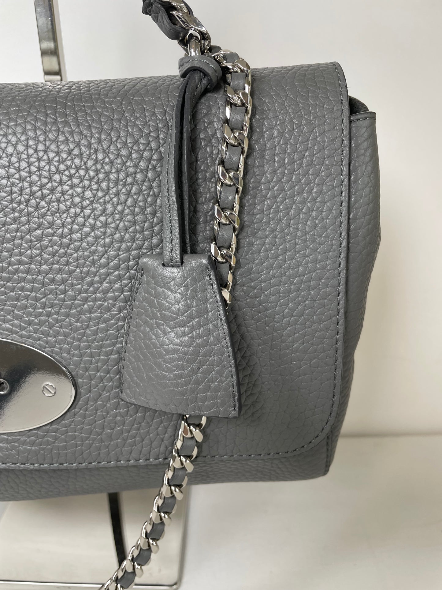 Preloved Mulberry Lily Top Handle Shoulder Bag