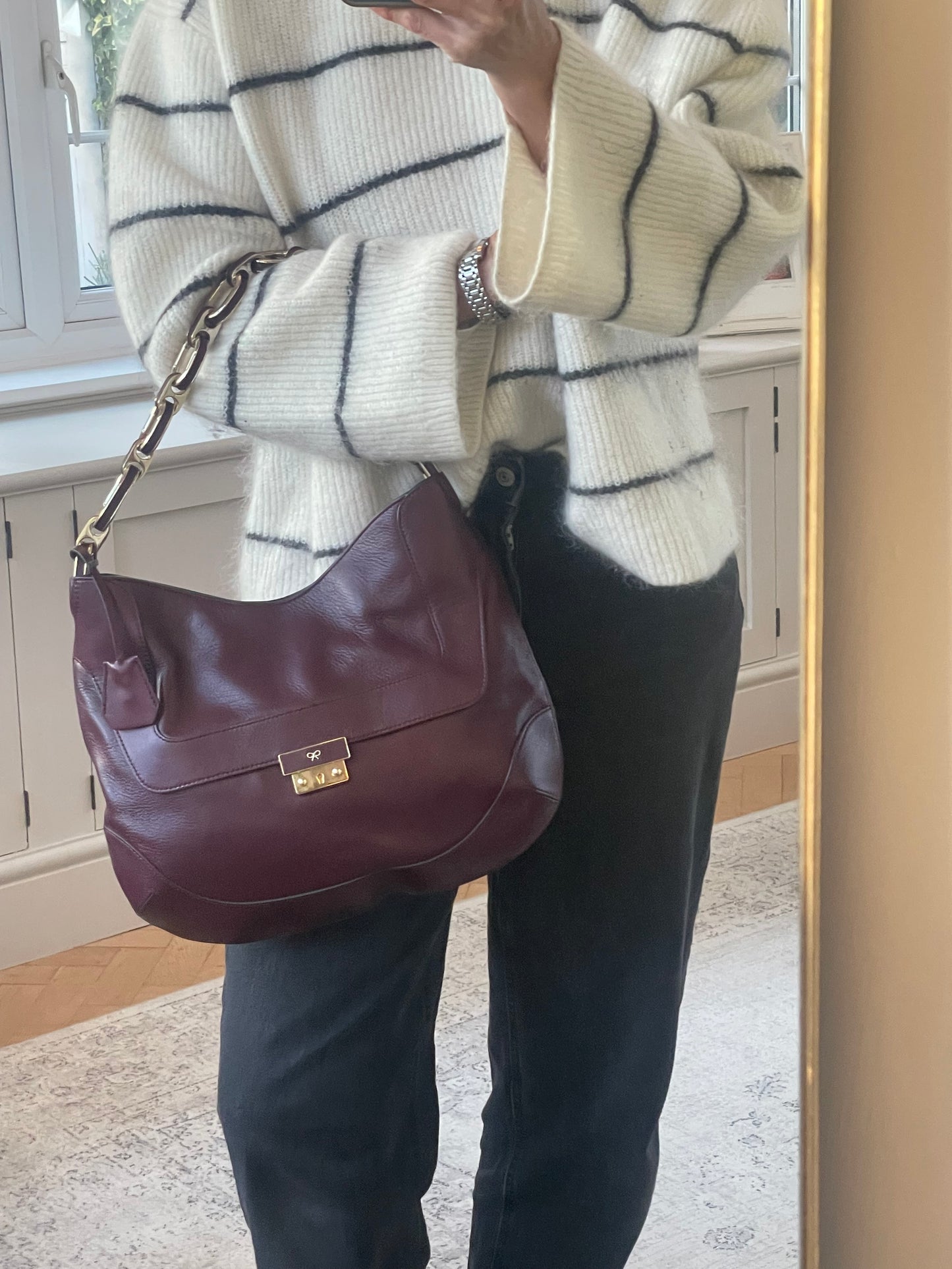 Preloved Anya Hindmarch Berwick Shoulder Bag, Medium