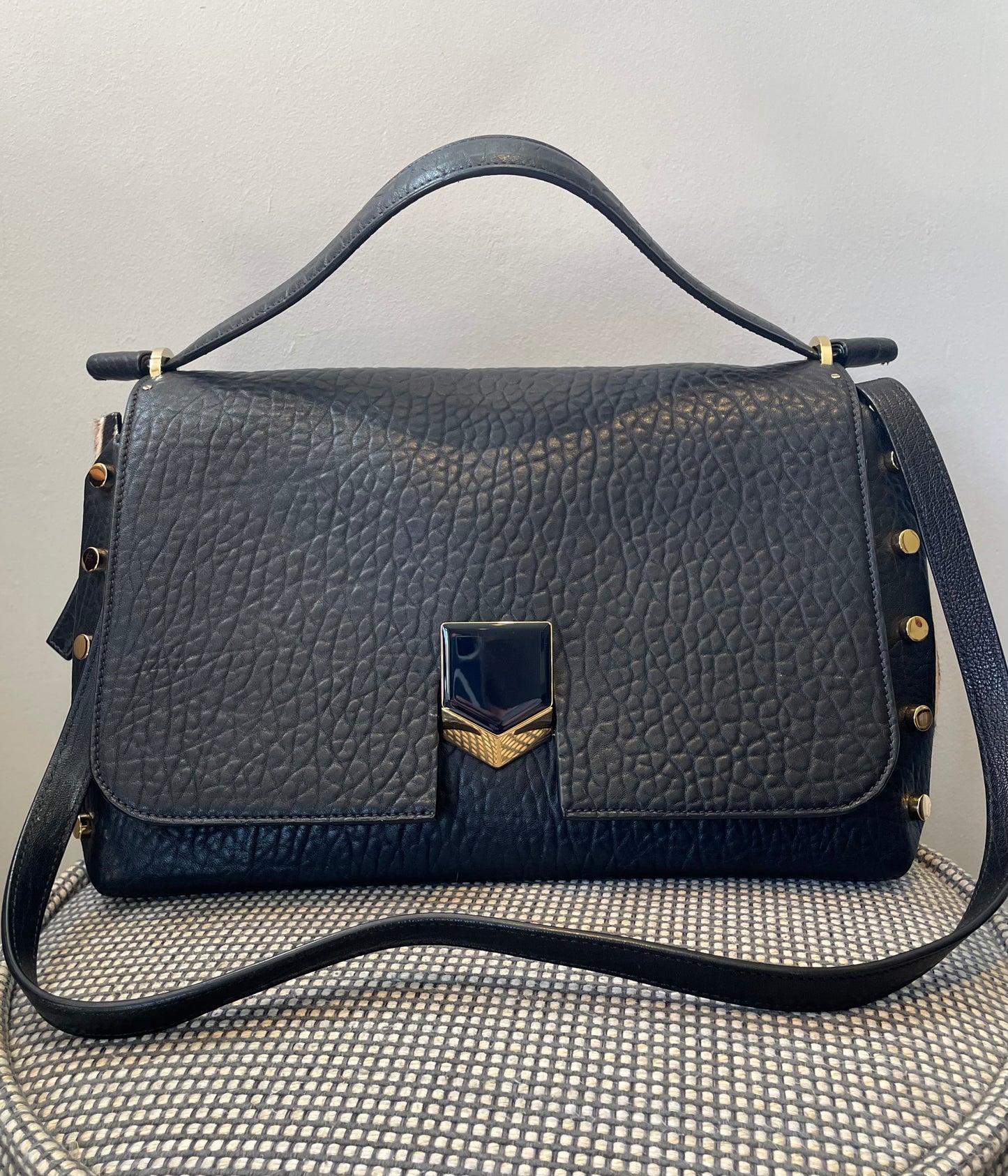 Preloved Jimmy Choo Lockett Shoulder Bag