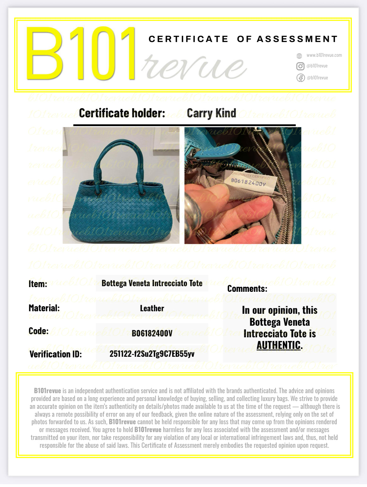 Preloved Bottega Veneta Top Handle Tote Bag