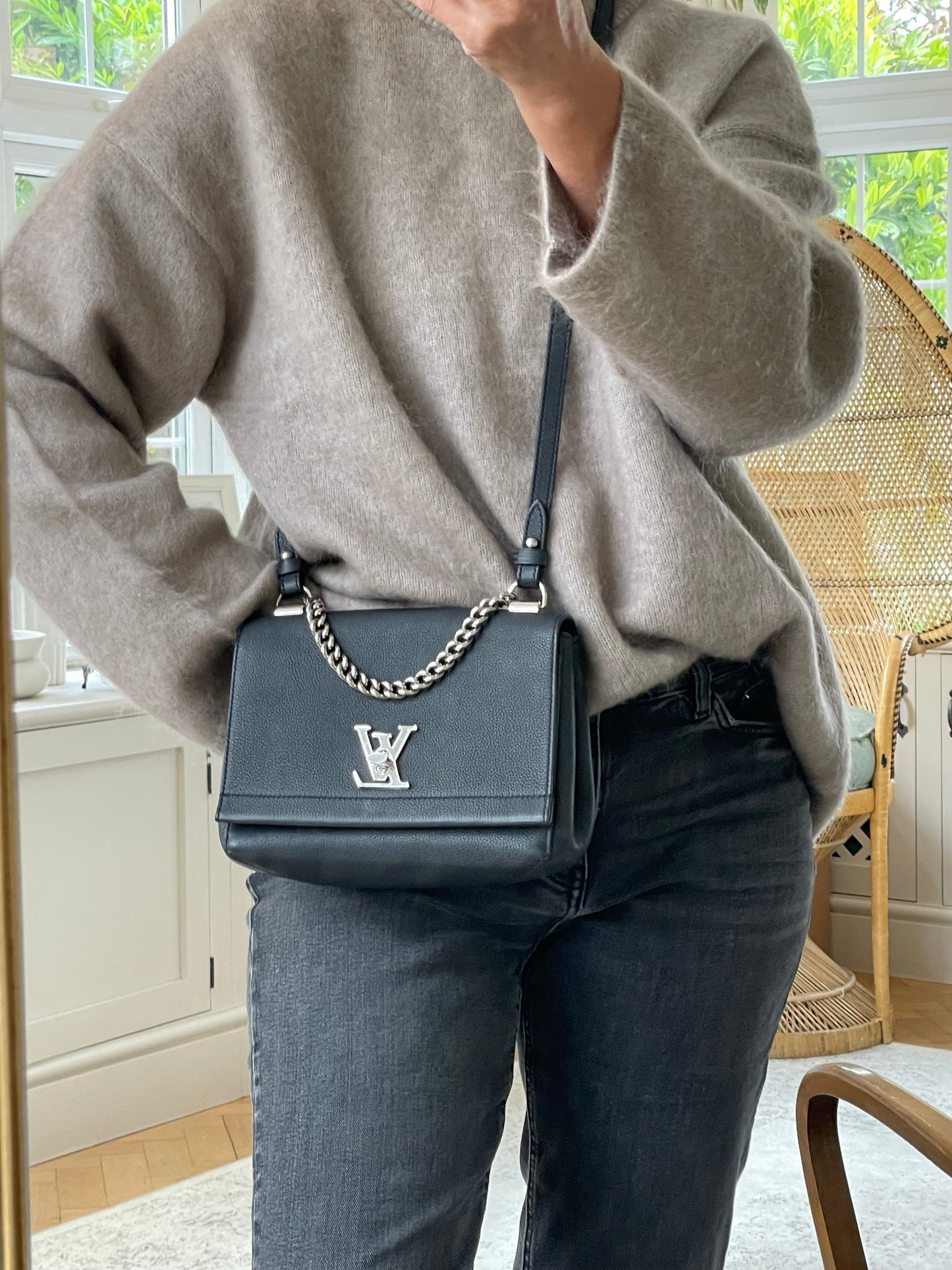 Preloved Louis Vuitton Lock Me II BB bag, Small