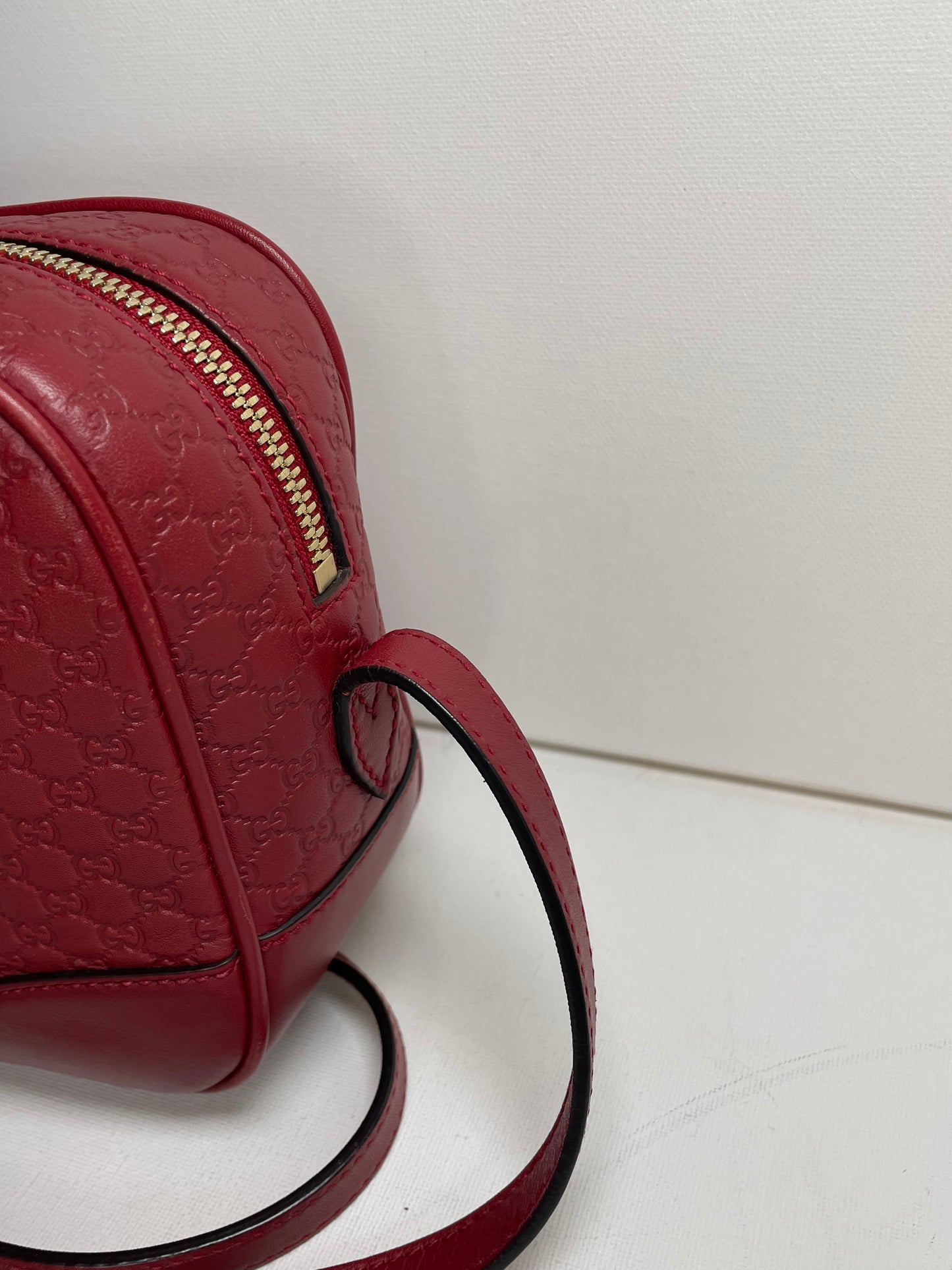 Preloved Gucci Microguccissima Bree Crossbody Bag