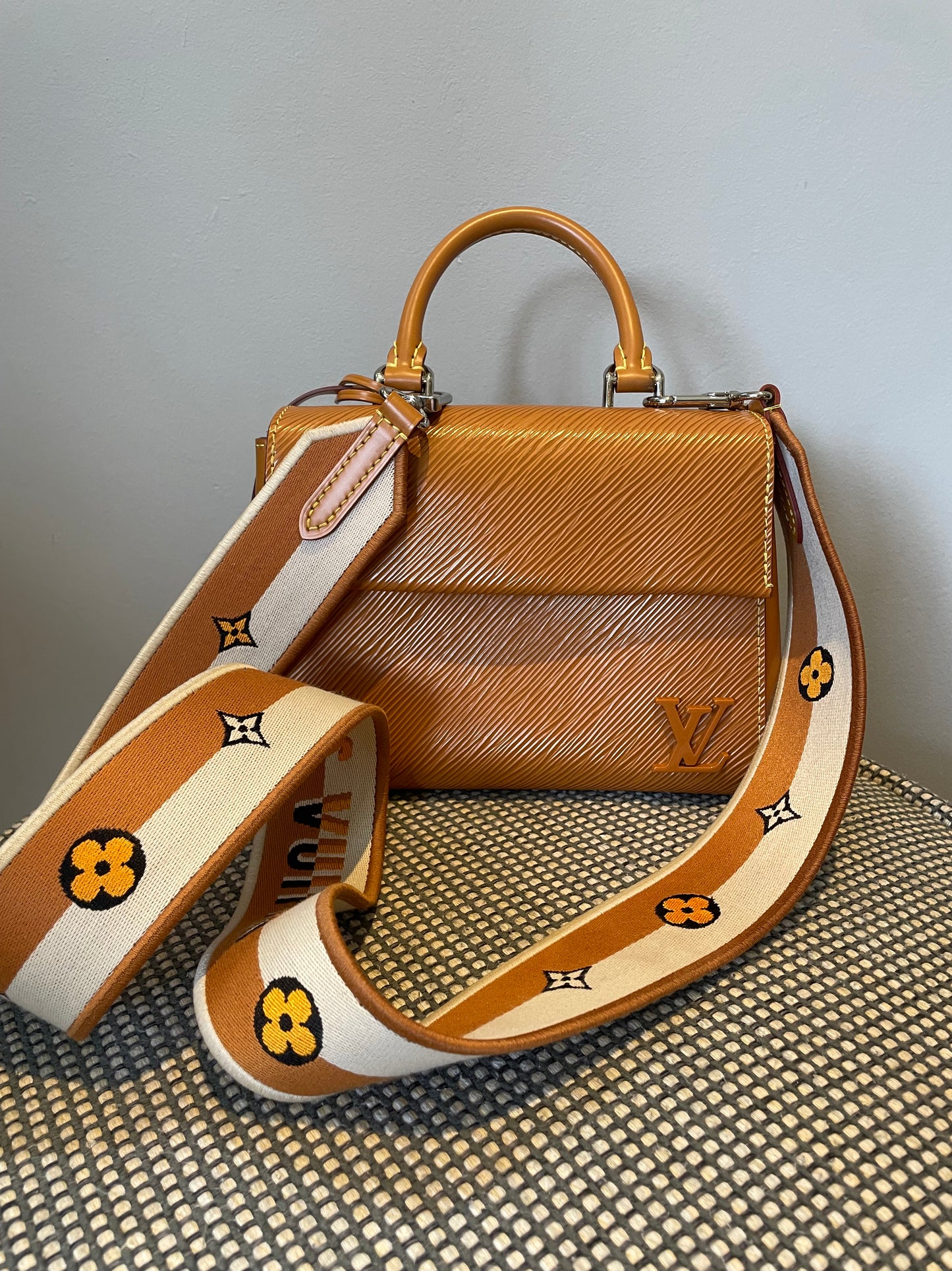 Preloved Louis Vuitton Cluny Shoulder Bag, Mini