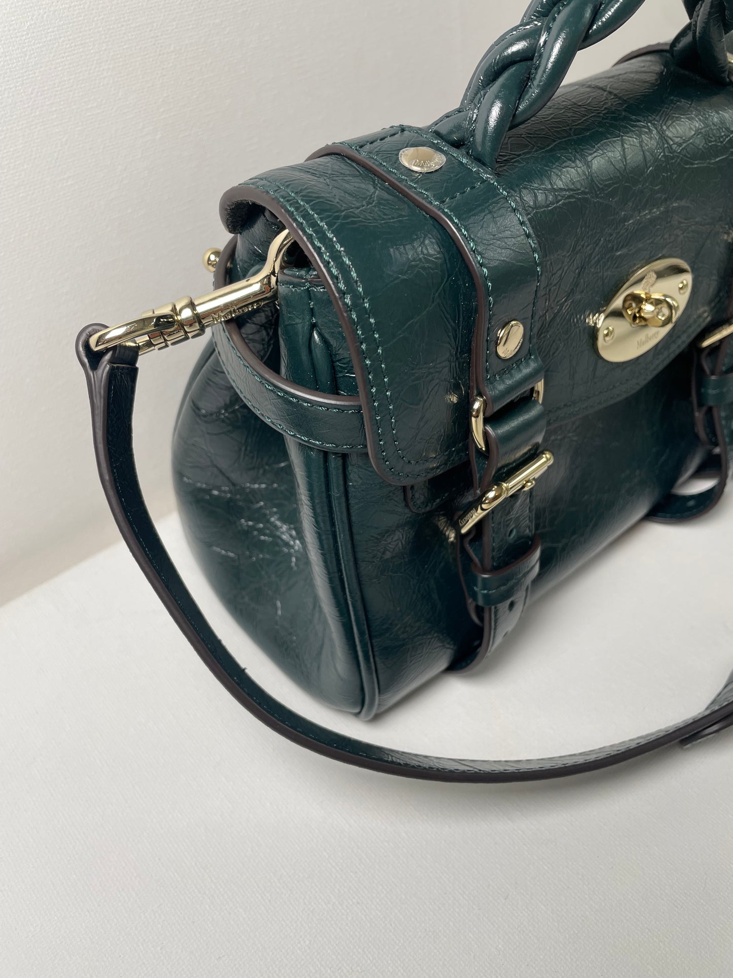 Preloved Mulberry Alexa Satchel Bag, Mini