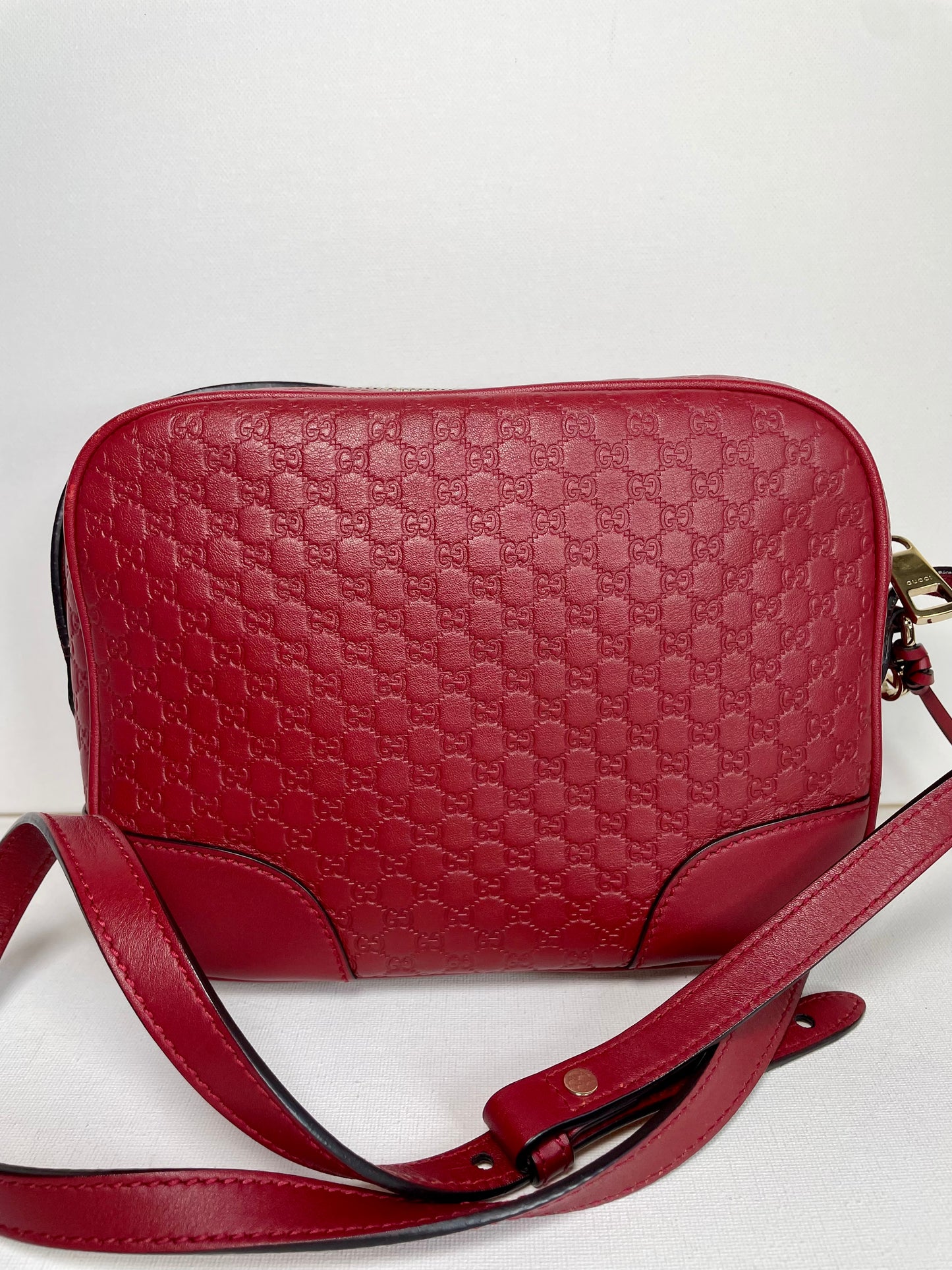 Preloved Gucci Microguccissima Bree Crossbody Bag