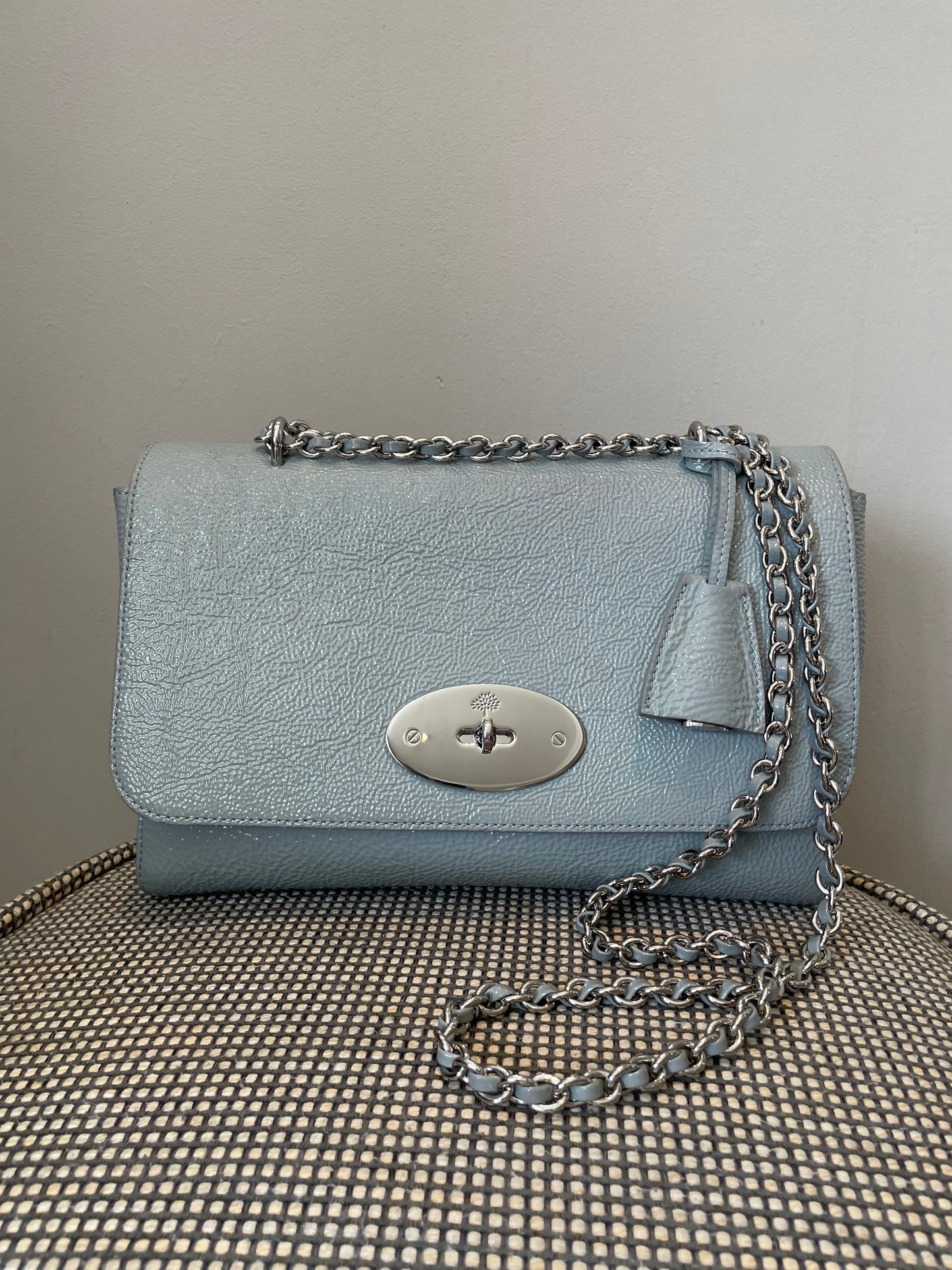 Preloved Mulberry Lily Shoulder Bag, Medium