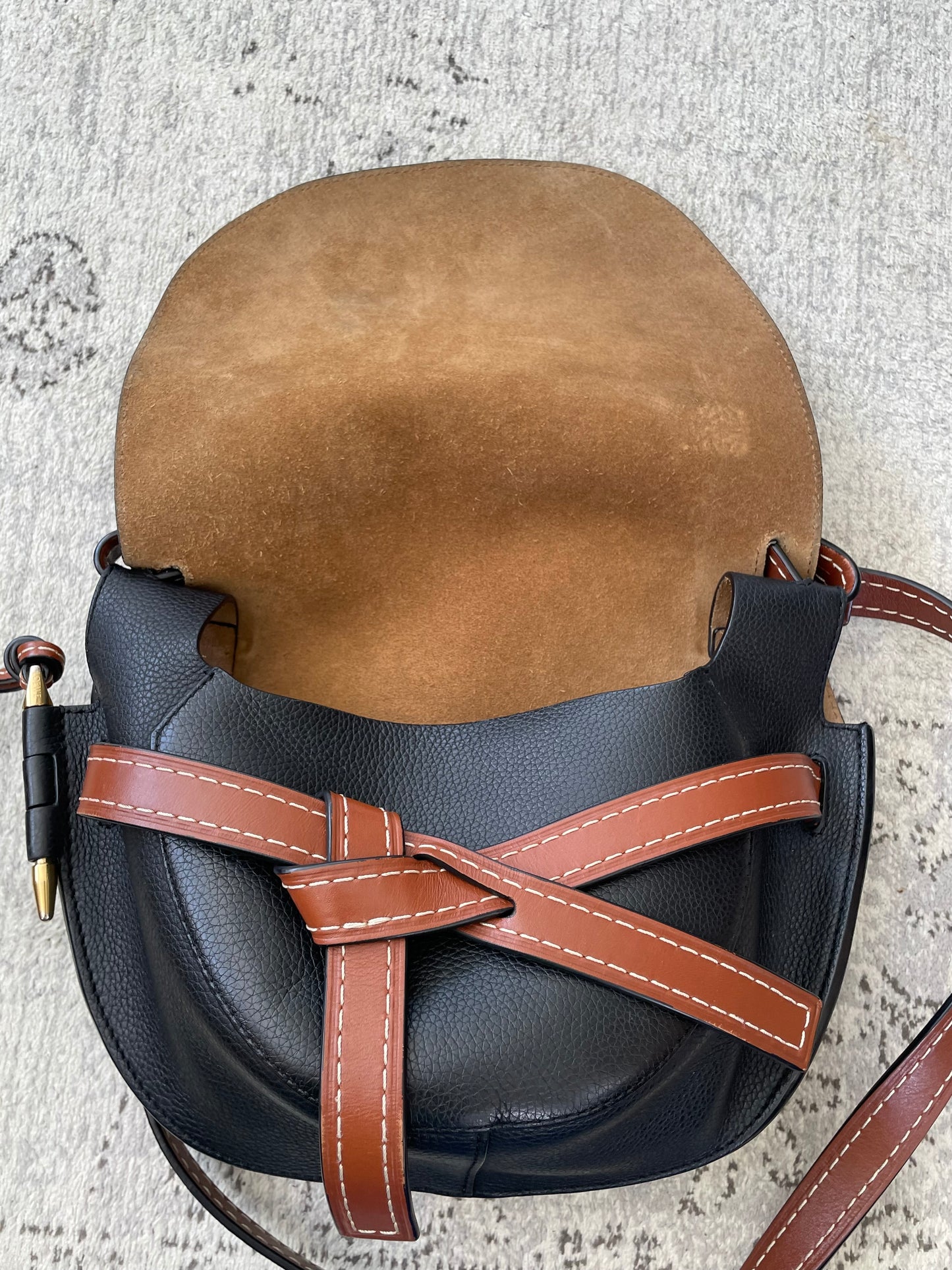 Preloved Loewe Gate Crossbody Bag, Small