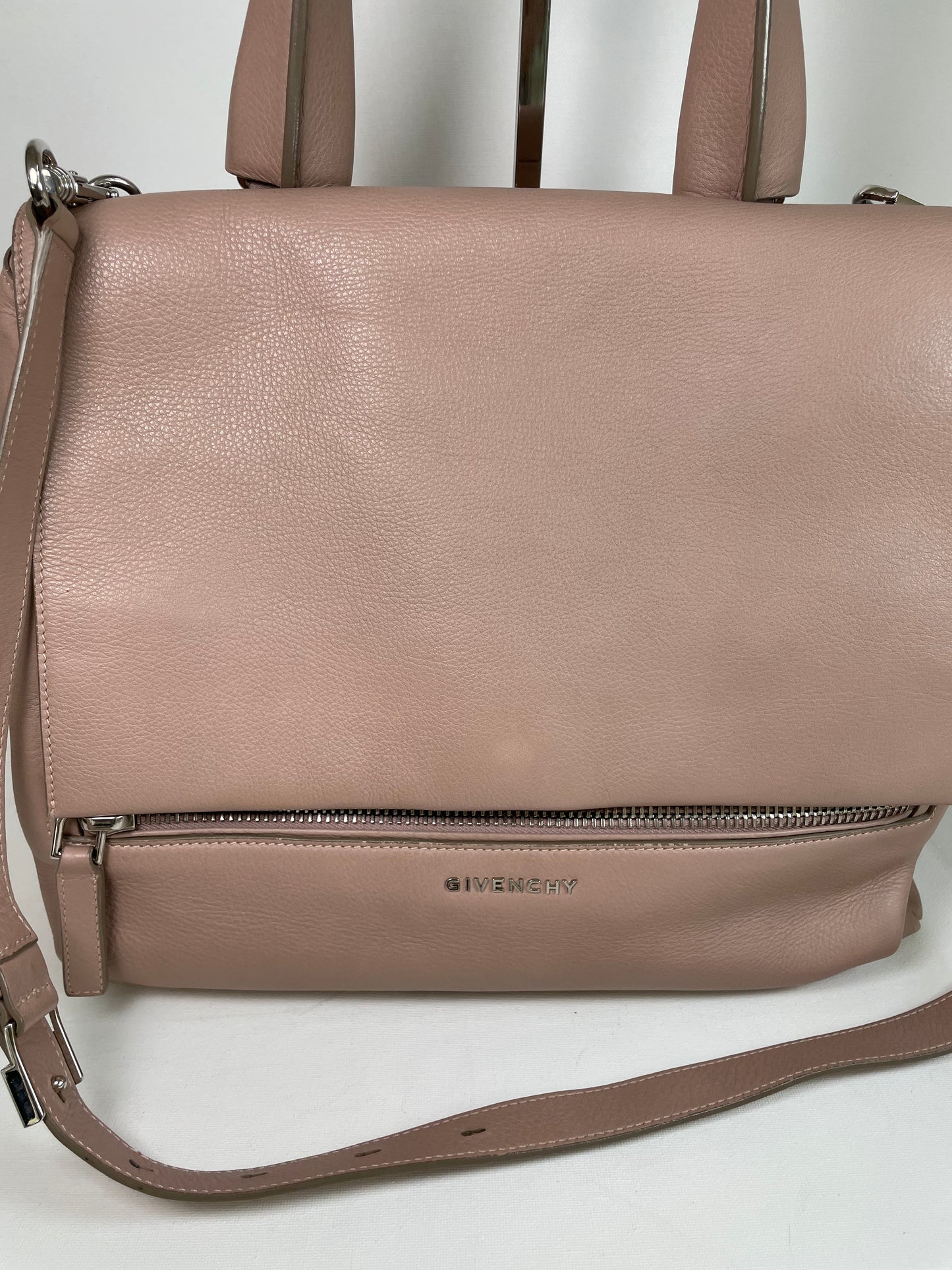 Preloved Givenchy Pandora Pure Flap Bag, Medium