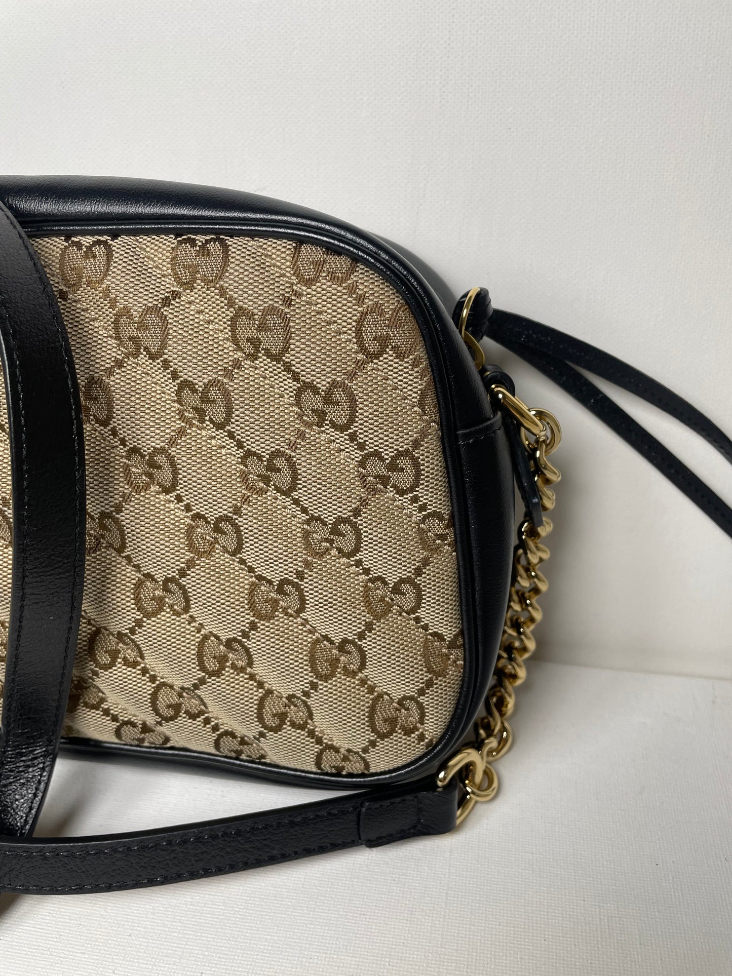 Preloved Gucci Matelasse Diagonal GG Marmont Bag, Small