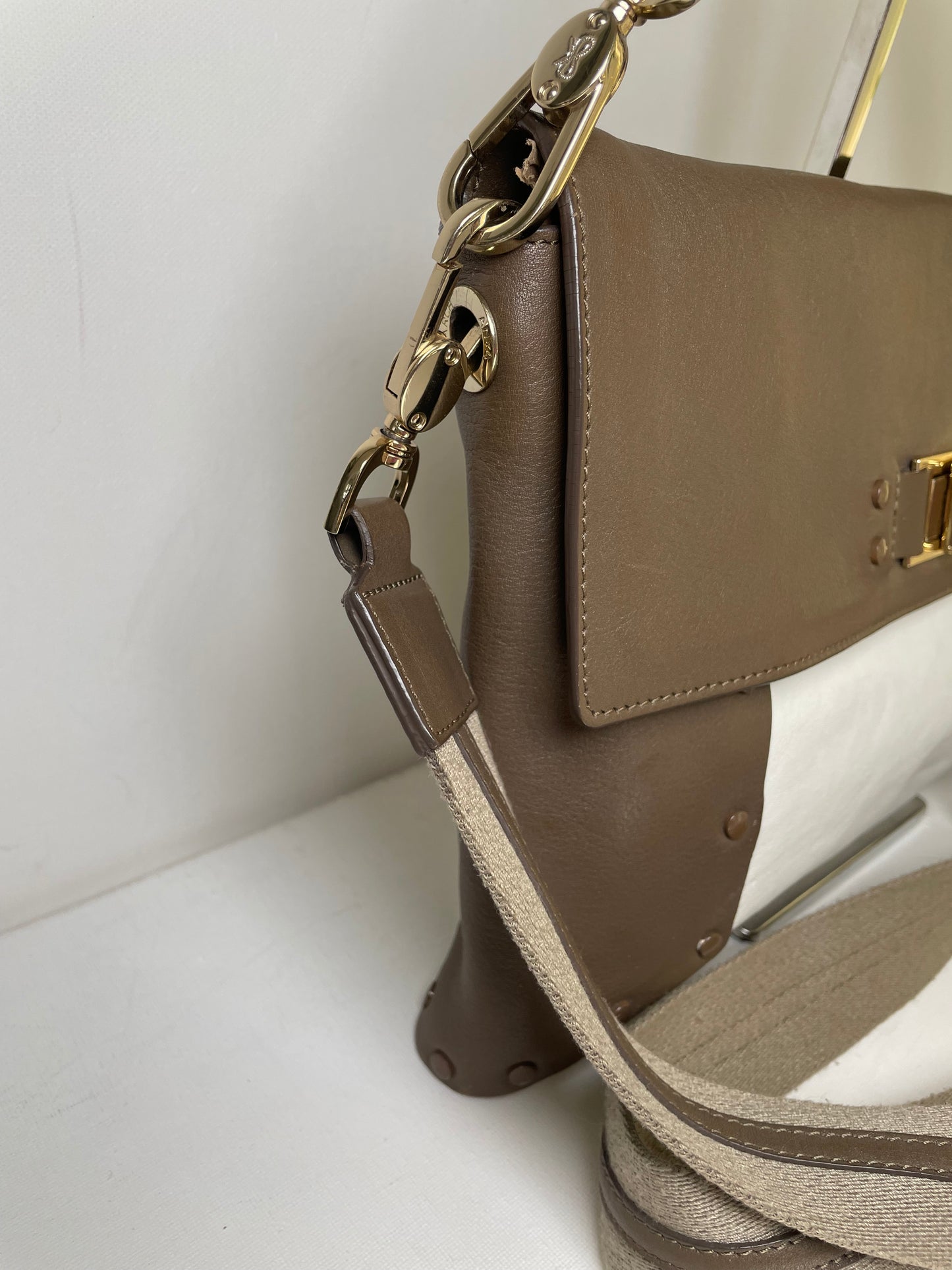 Preloved Anya Hindmarch Envelope, Three Way Bag