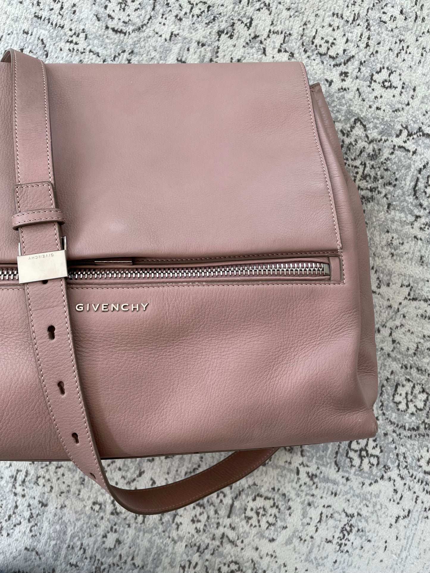 Preloved Givenchy Pandora Pure Flap Bag, Medium
