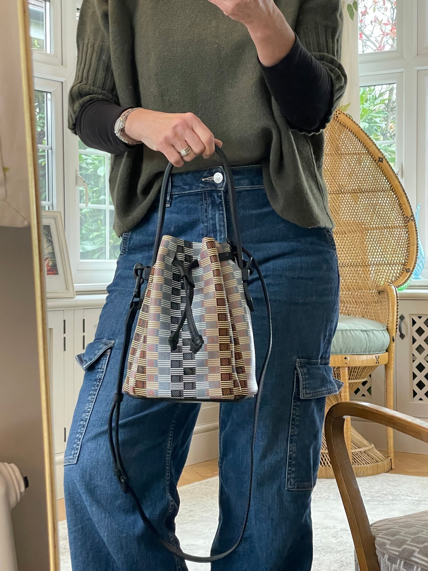 Preloved Moreau of Paris Bucket Bag