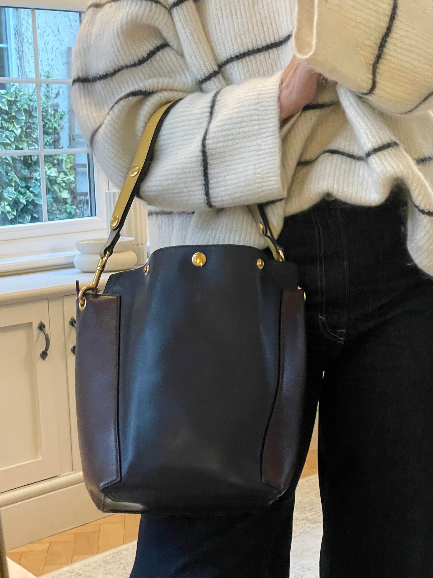 Preloved Mulberry Camden Bucket Shoulder Bag, Small