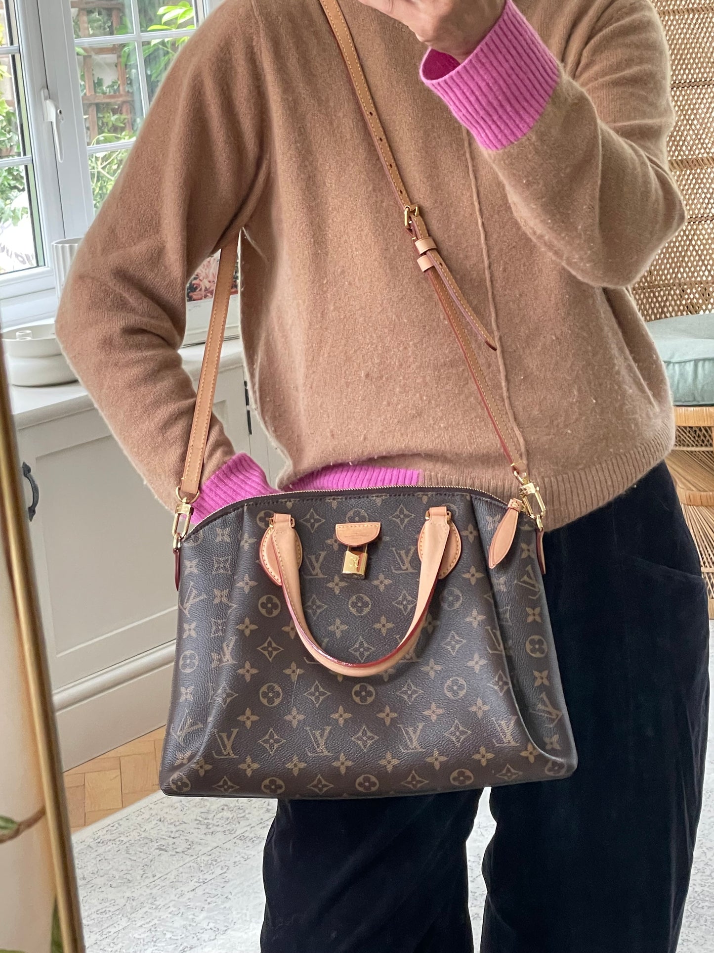 Preloved Louis Vuitton Rivoli Tote Bag, MM