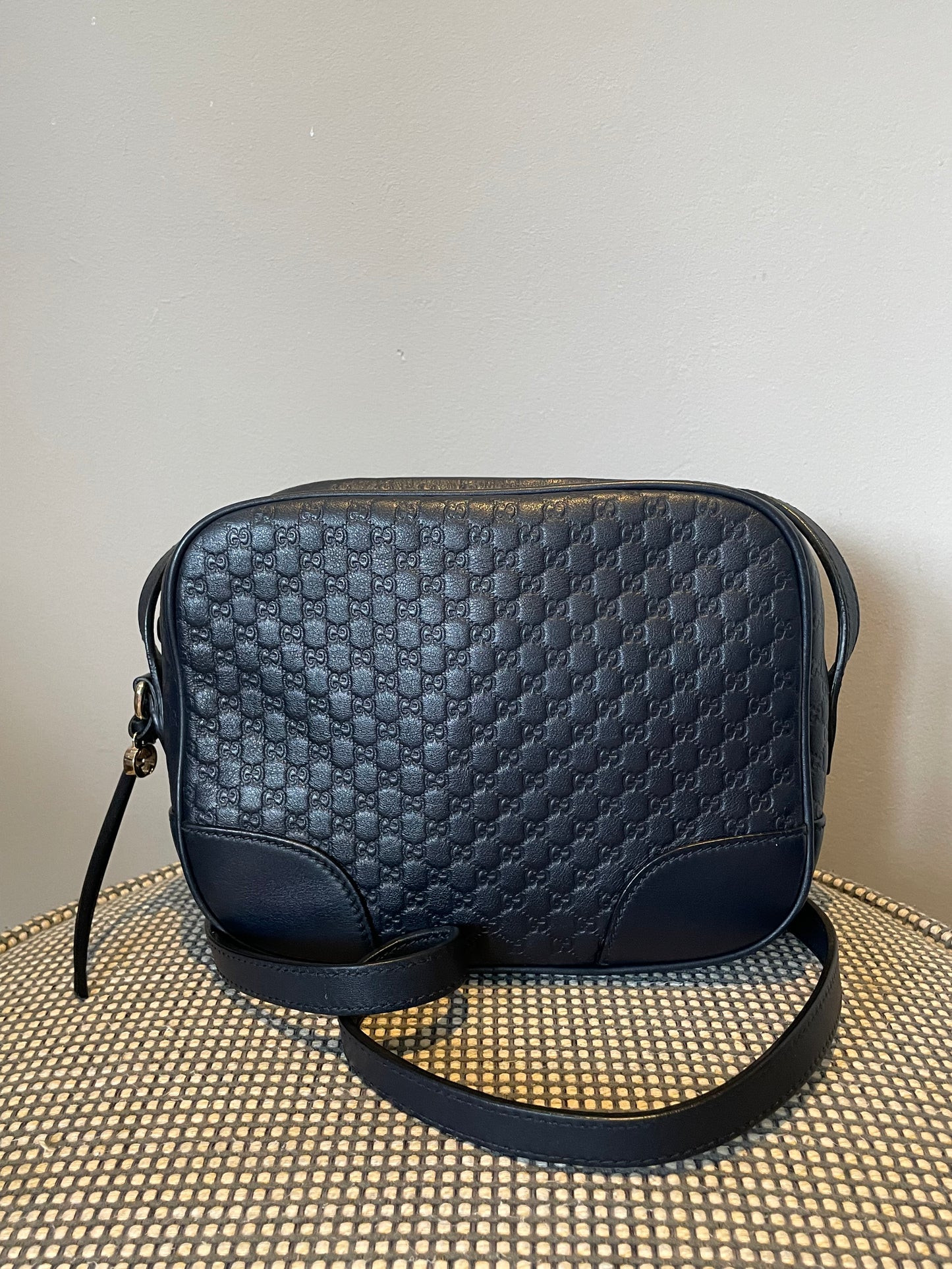 Preloved Gucci GG Guccissima Leather Bree Crossbody