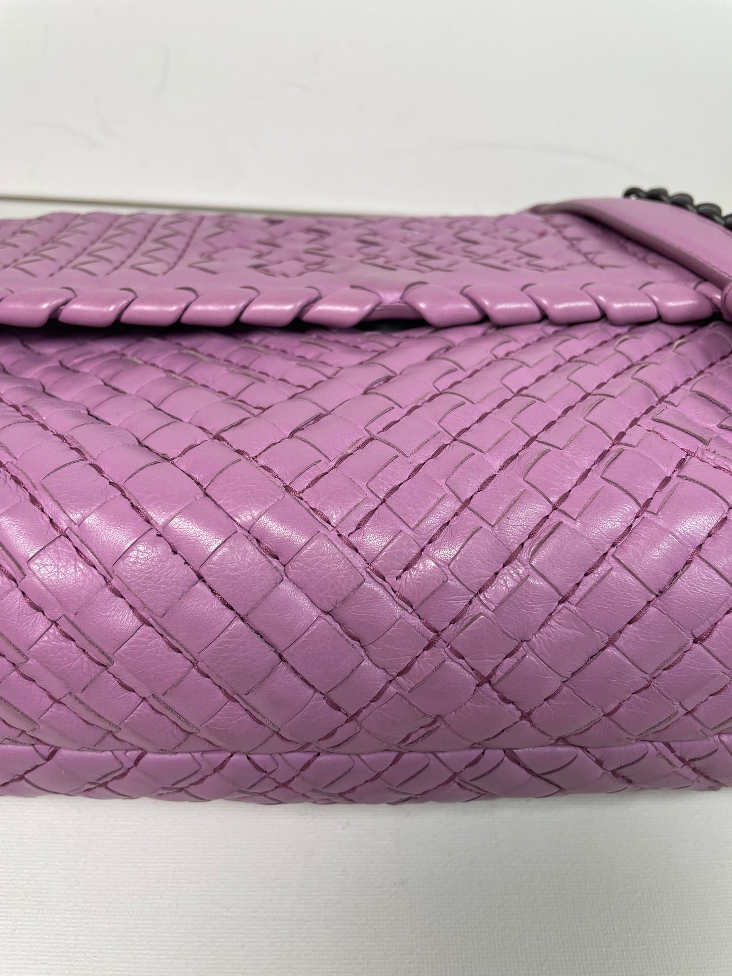 Preloved Bottega Veneta Boutis Intrecciato Olimpia Bag, Small