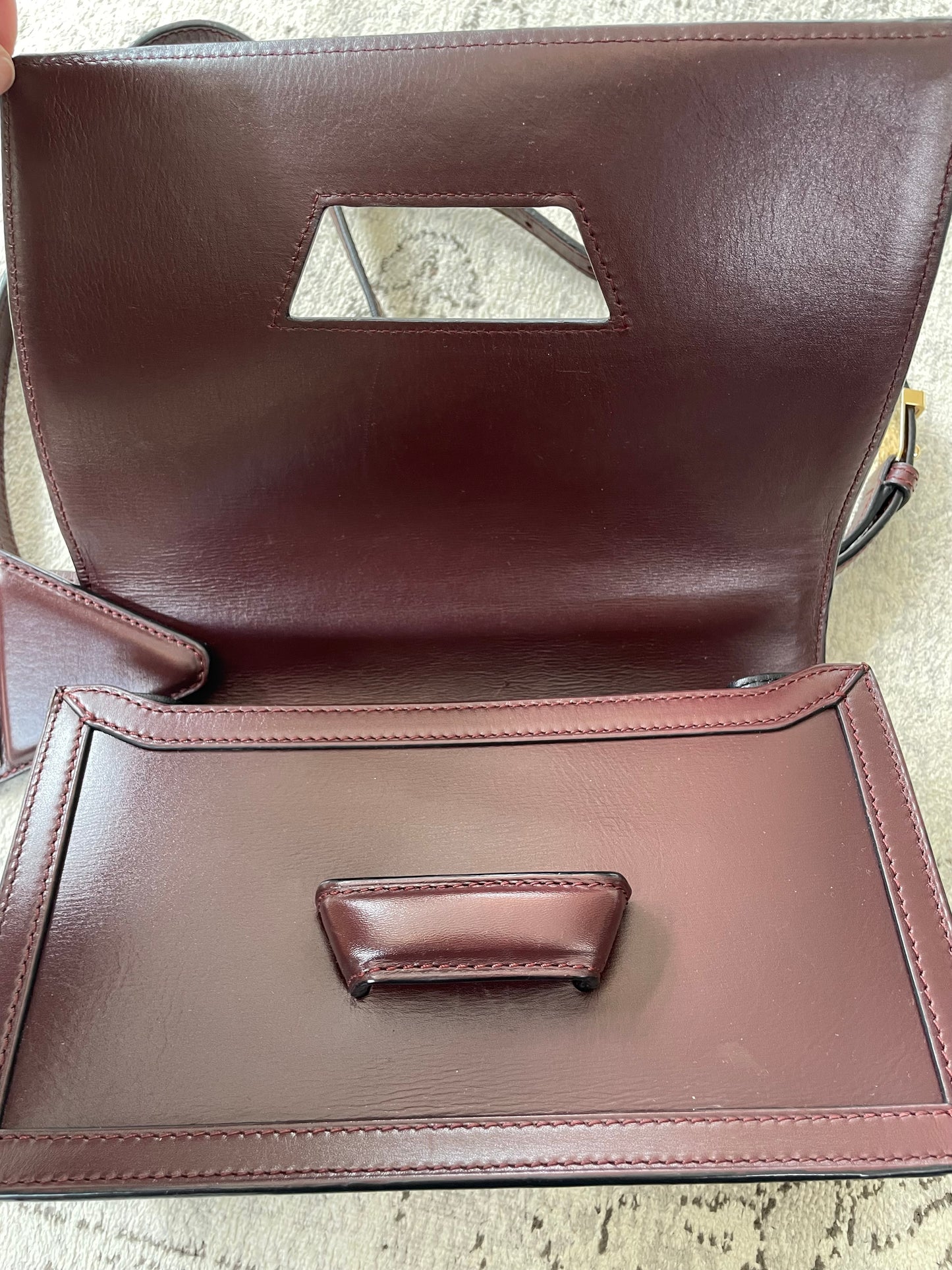 Preloved Loewe Barcelona Crossbody Bag, Medium