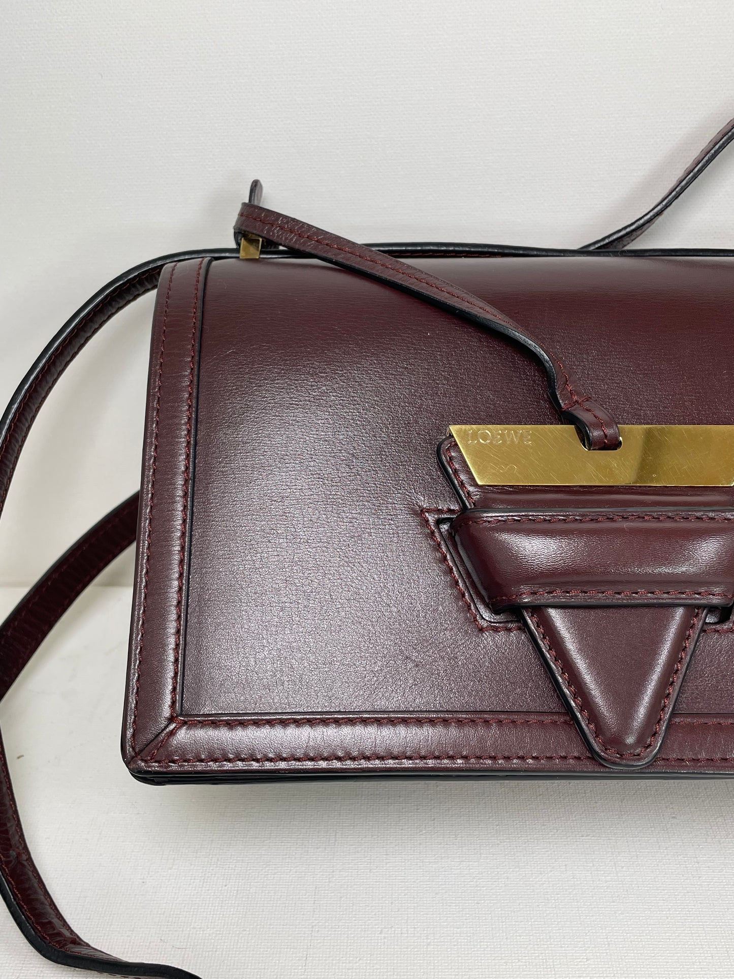 Preloved Loewe Barcelona Crossbody Bag, Medium