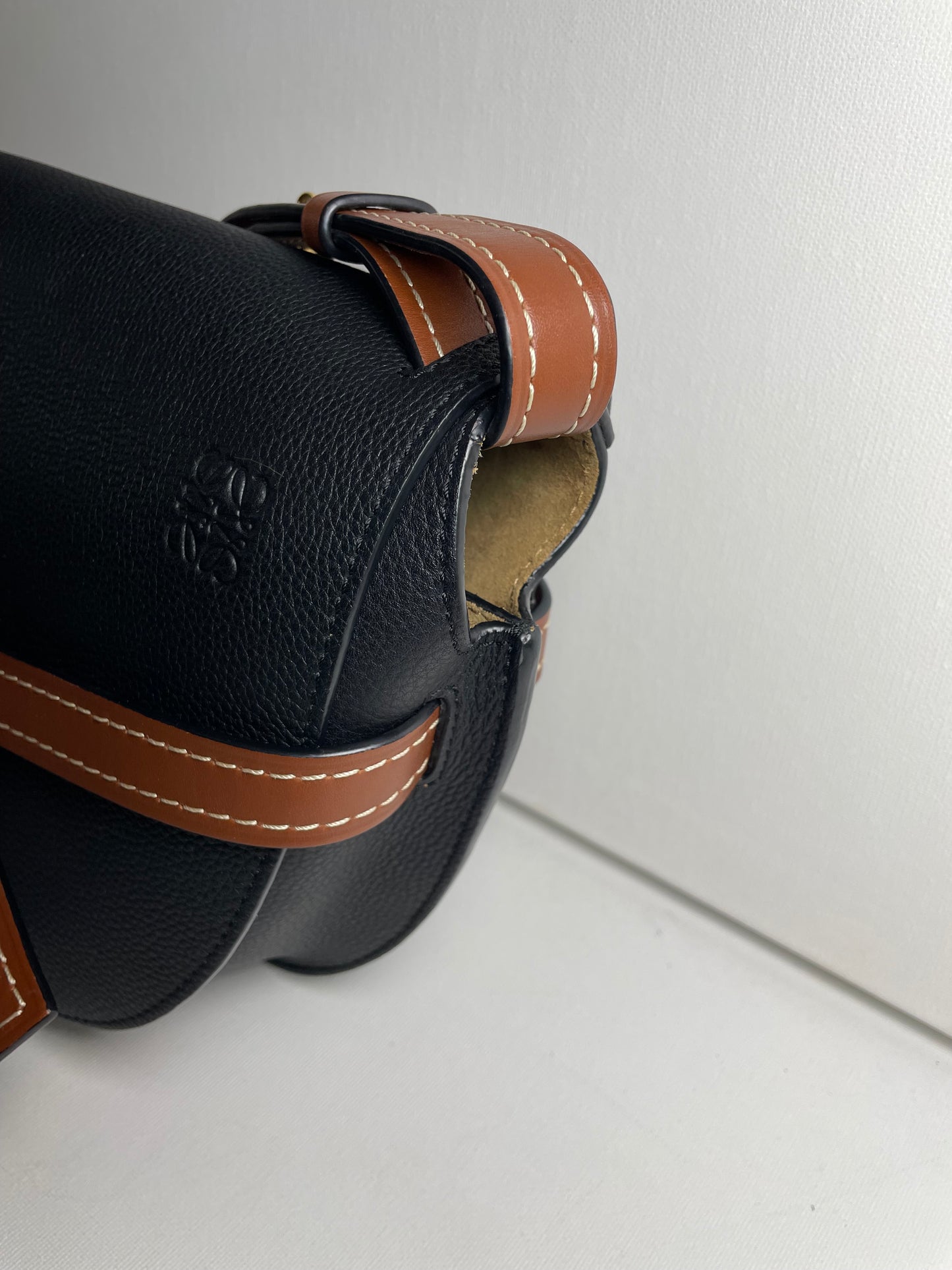 Preloved Loewe Gate Crossbody Bag, Small