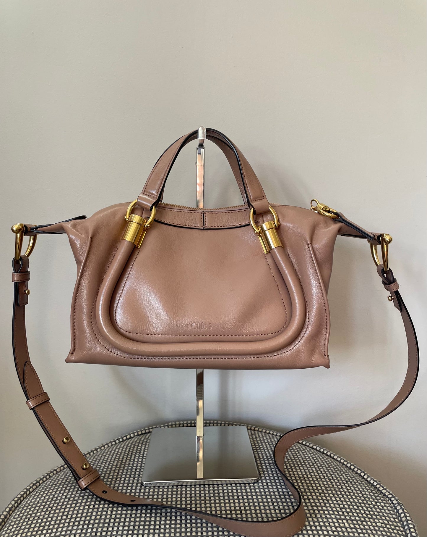 Preloved Chloe Paraty 24 Tote Bag, Small