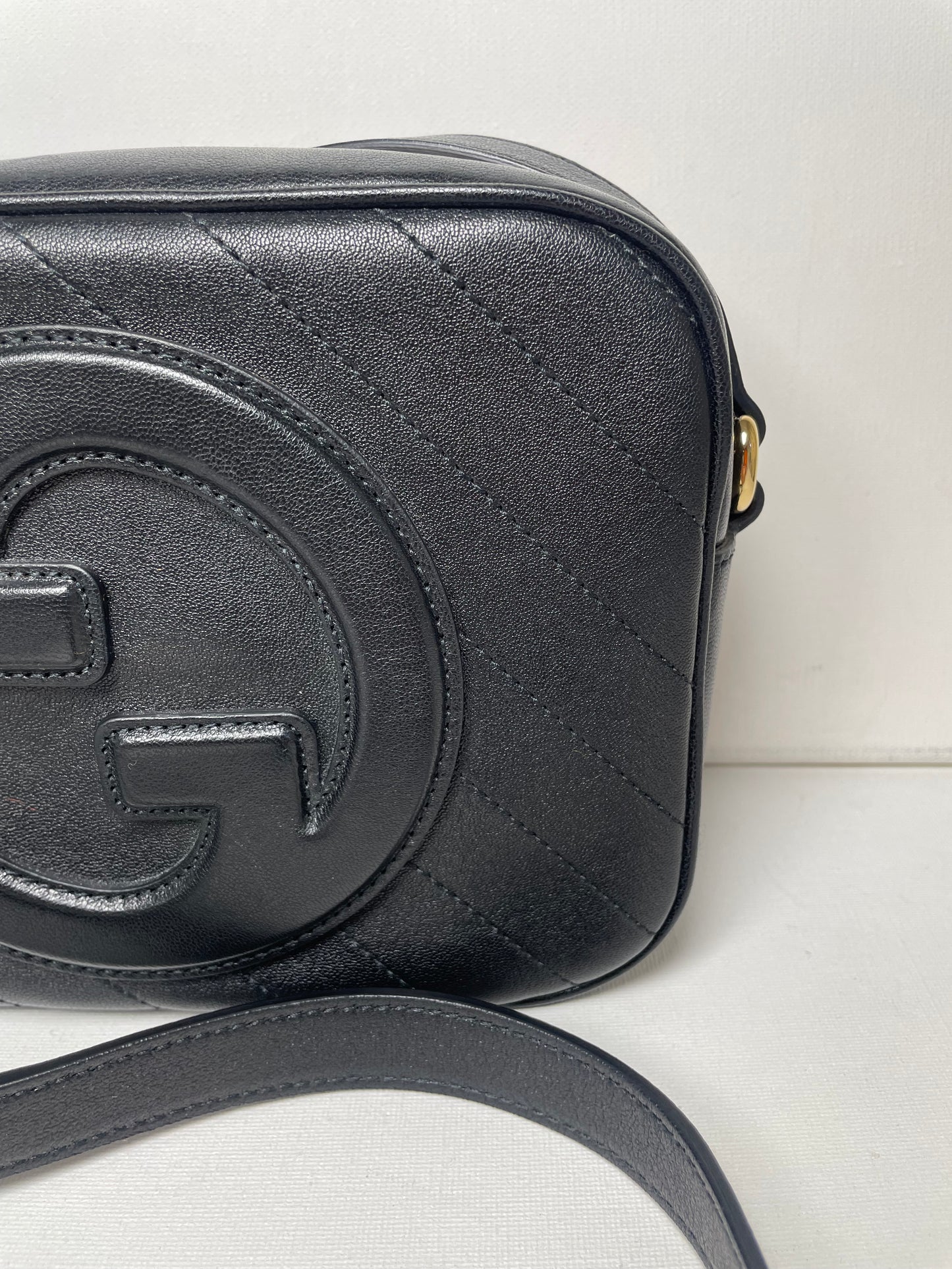 Preloved Gucci Blonde Crossbody Bag, Small