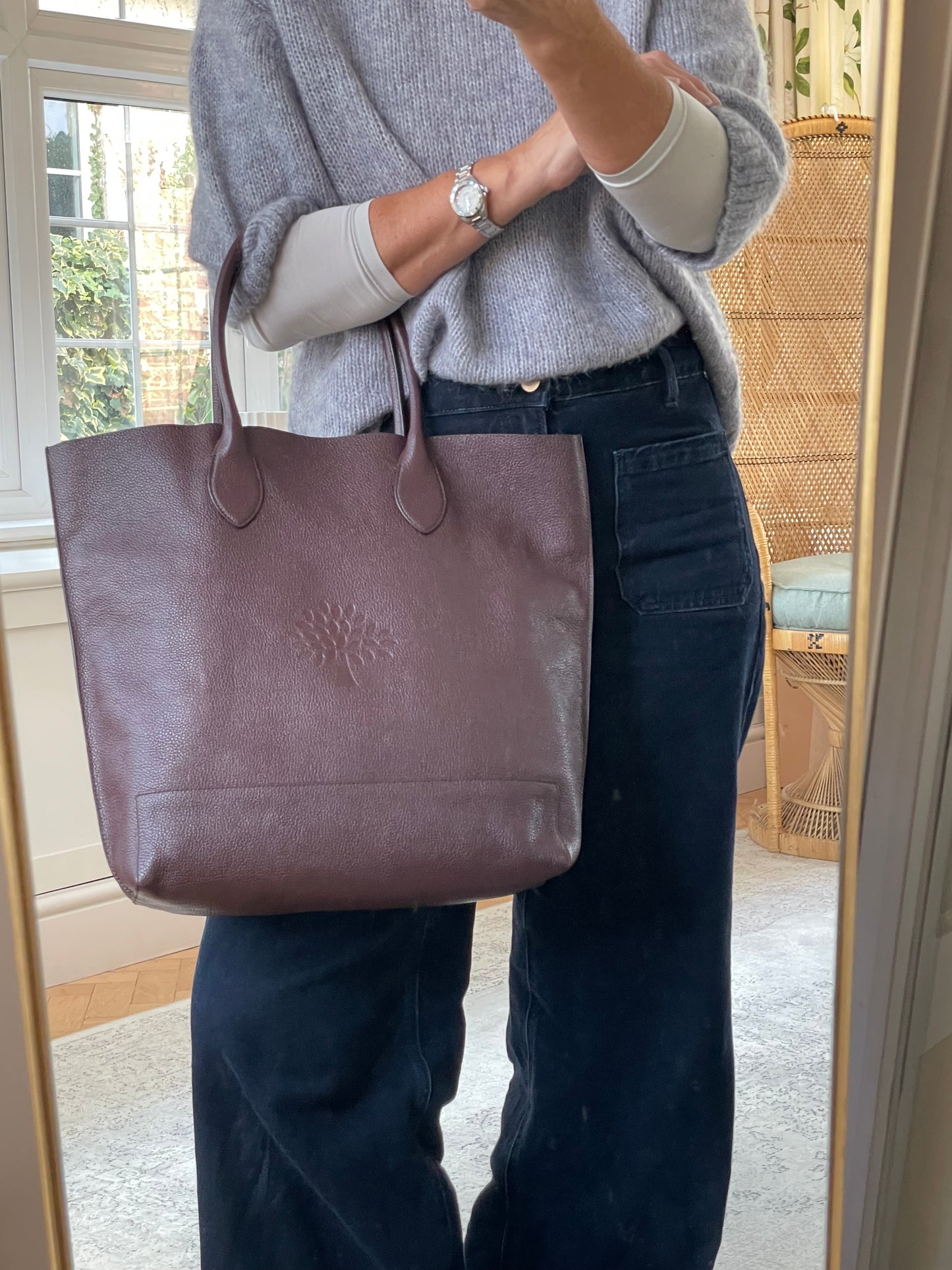 Preloved Mulberry Blossom Tote Bag