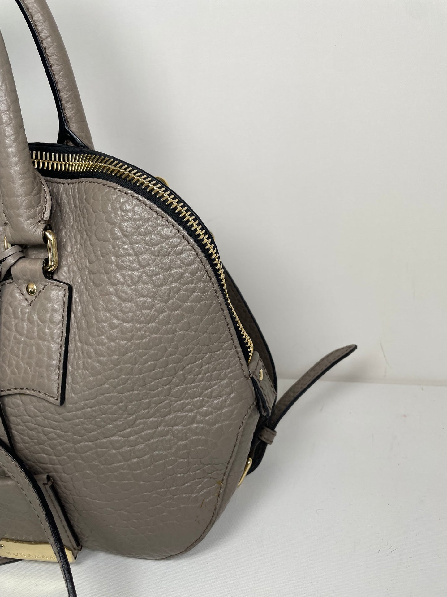 Preloved Burberry Orchard Tote Bag with Long Strap, Medium