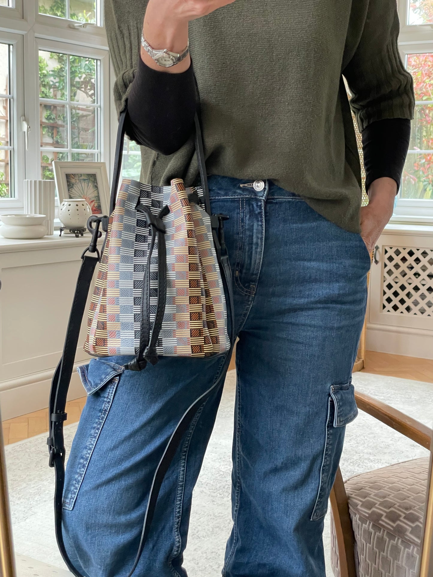 Preloved Moreau of Paris Bucket Bag