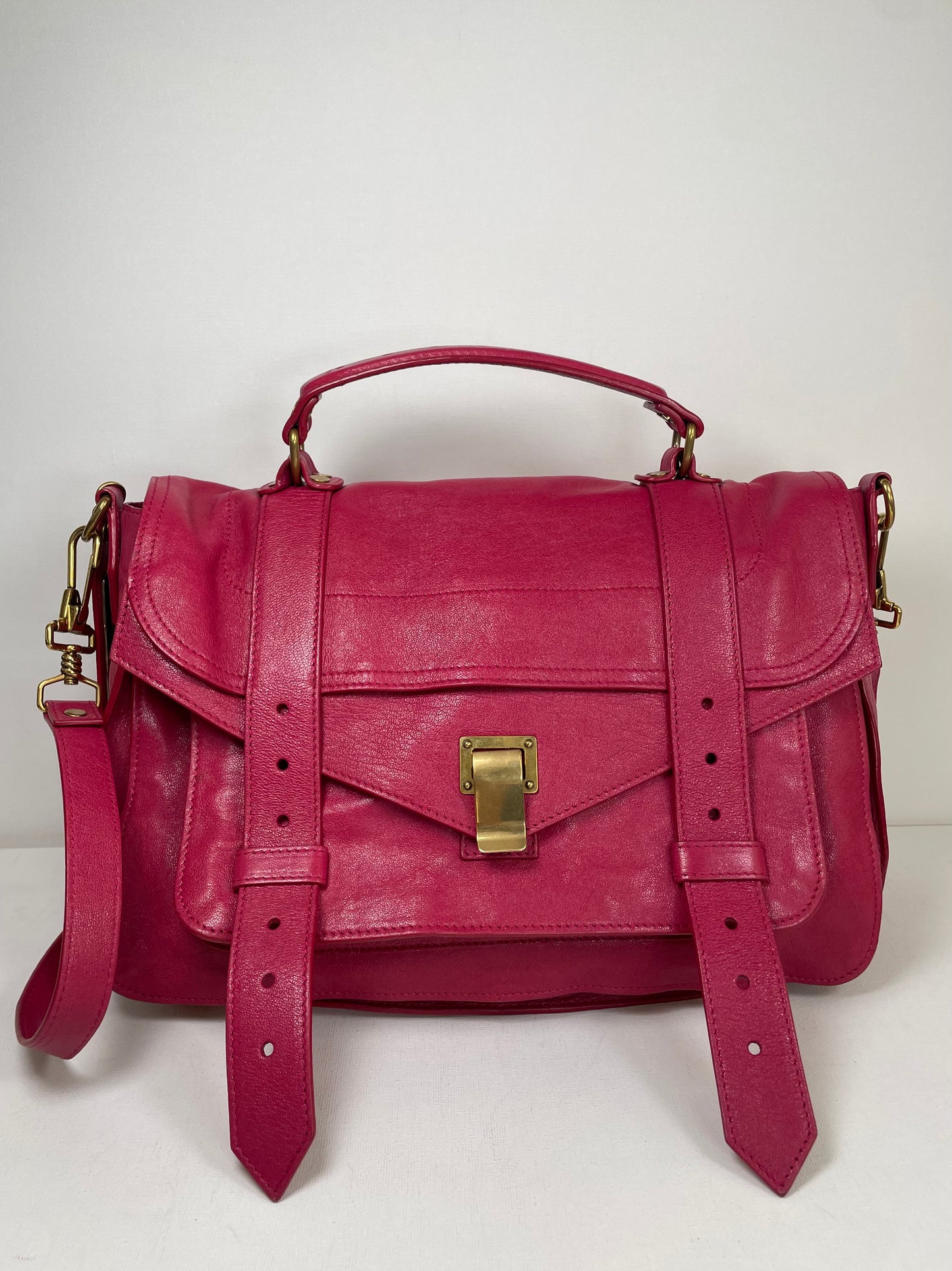 Preloved Proenza Schouler PS1 Satchel Shoulder Bag, Medium