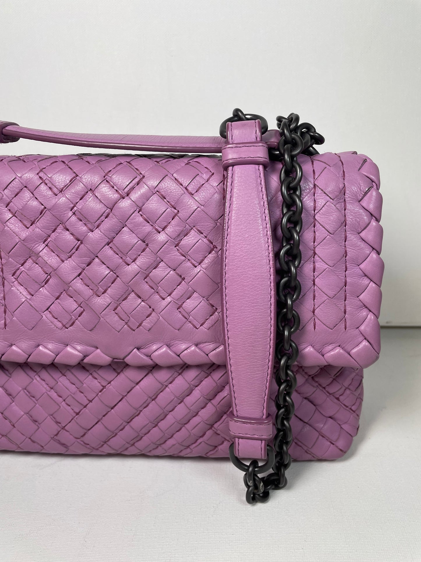 Preloved Bottega Veneta Boutis Intrecciato Olimpia Bag, Small