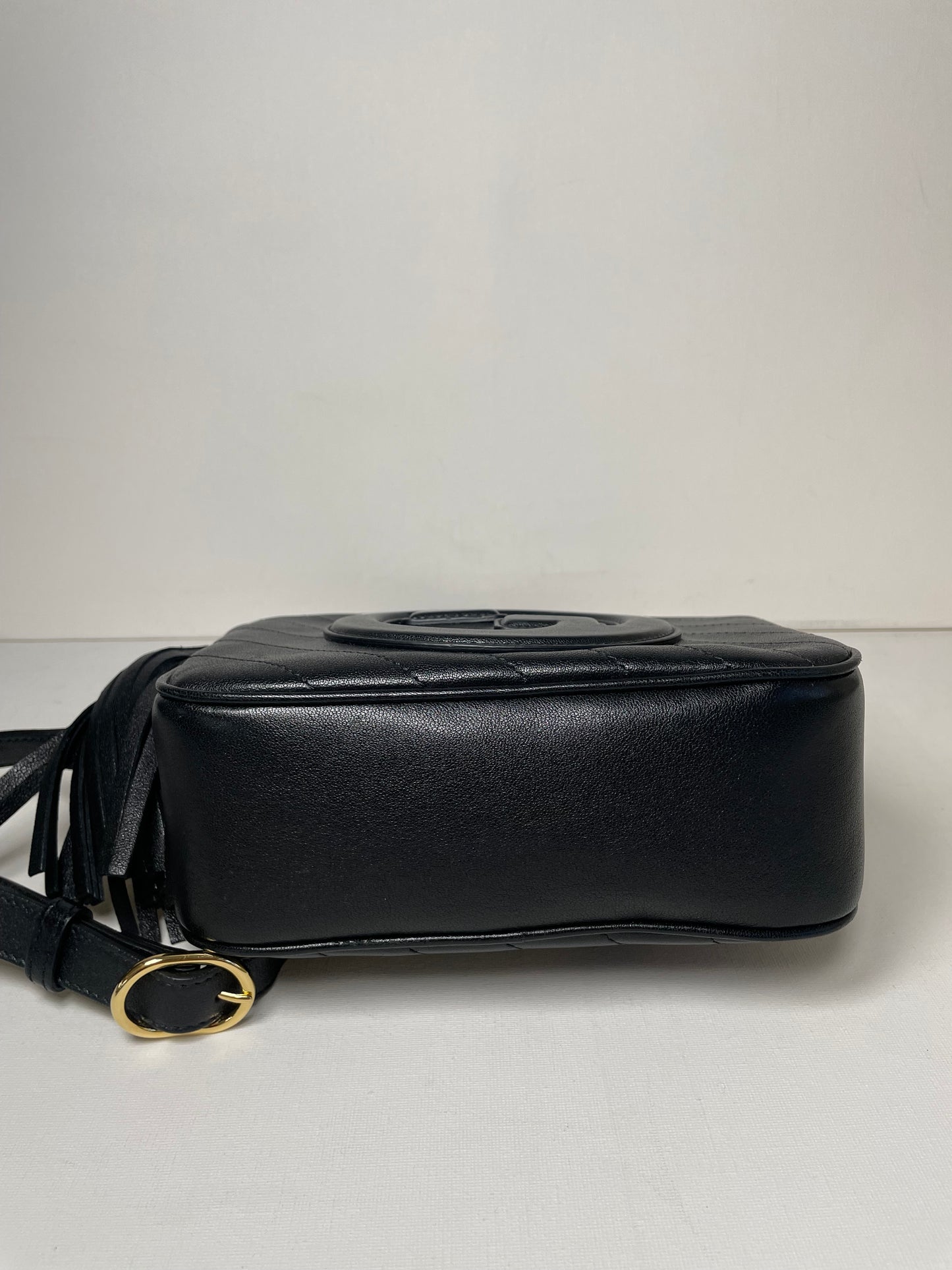 Preloved Gucci Blonde Crossbody Bag, Small