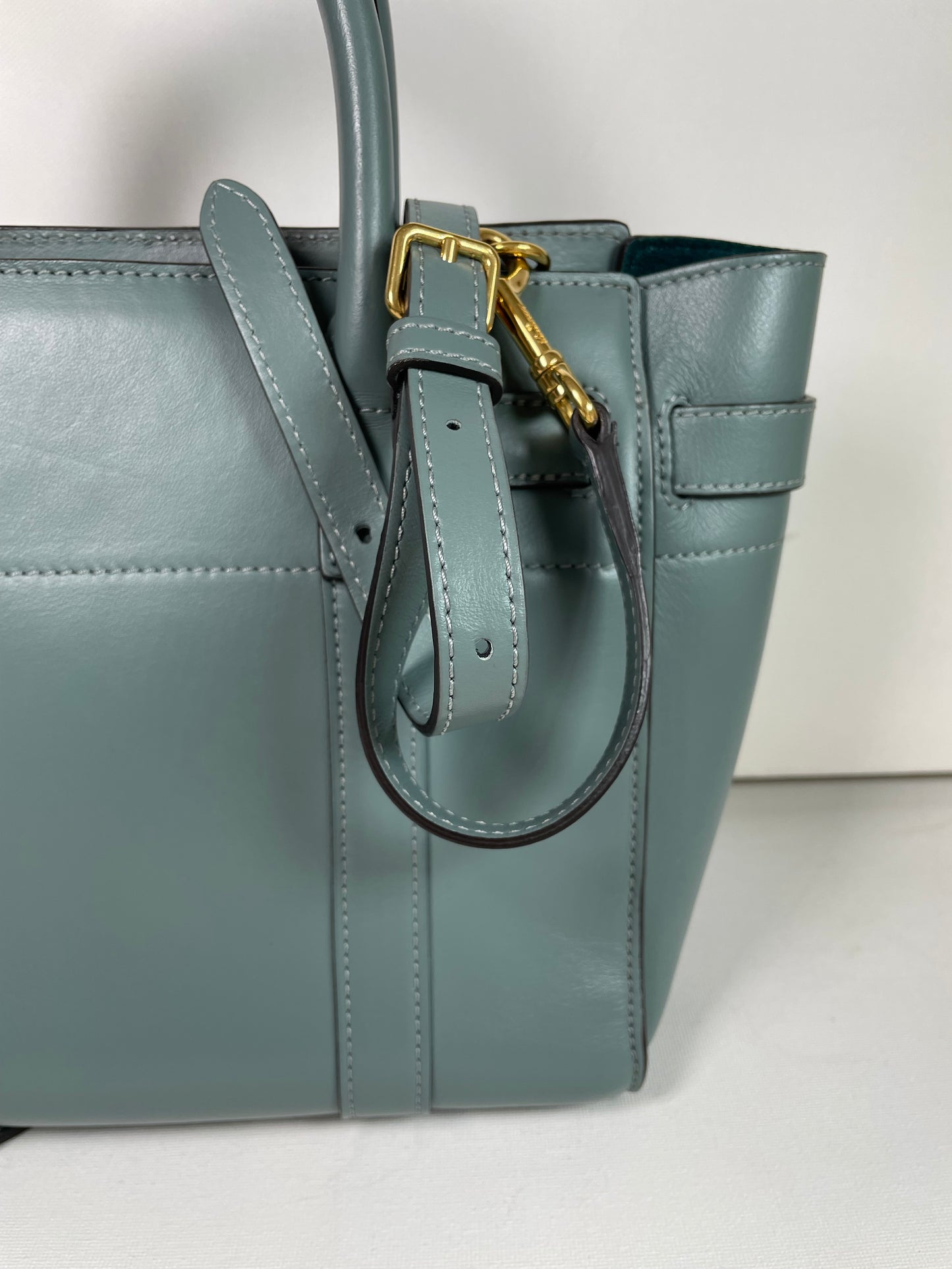 Preloved Mulberry Zipped Bayswater Crossbody Tote, Mini