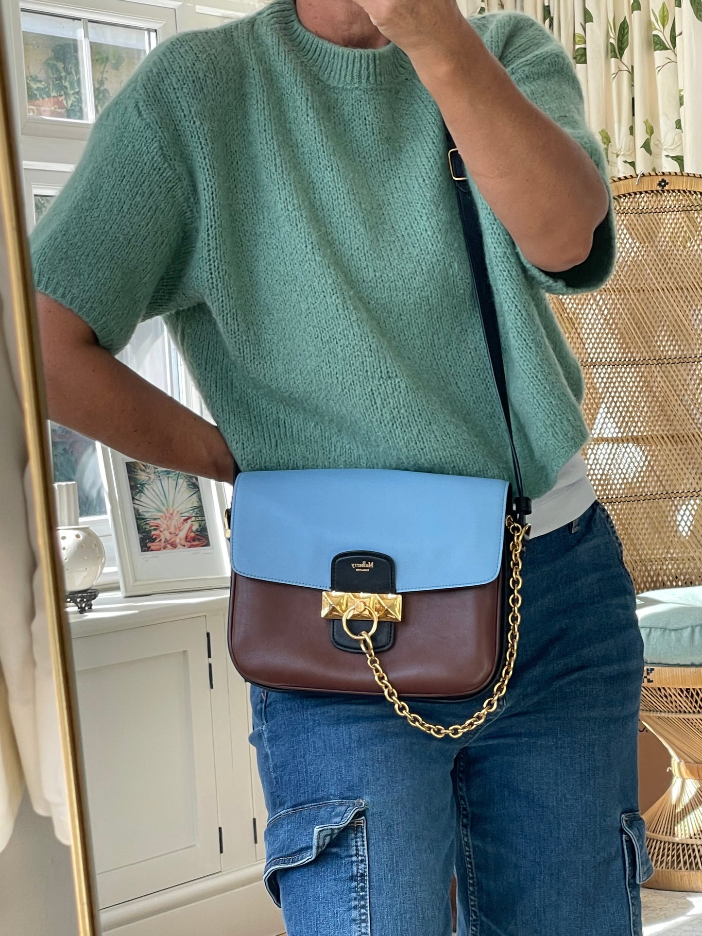 Preloved Mulberry Keeley Satchel bag