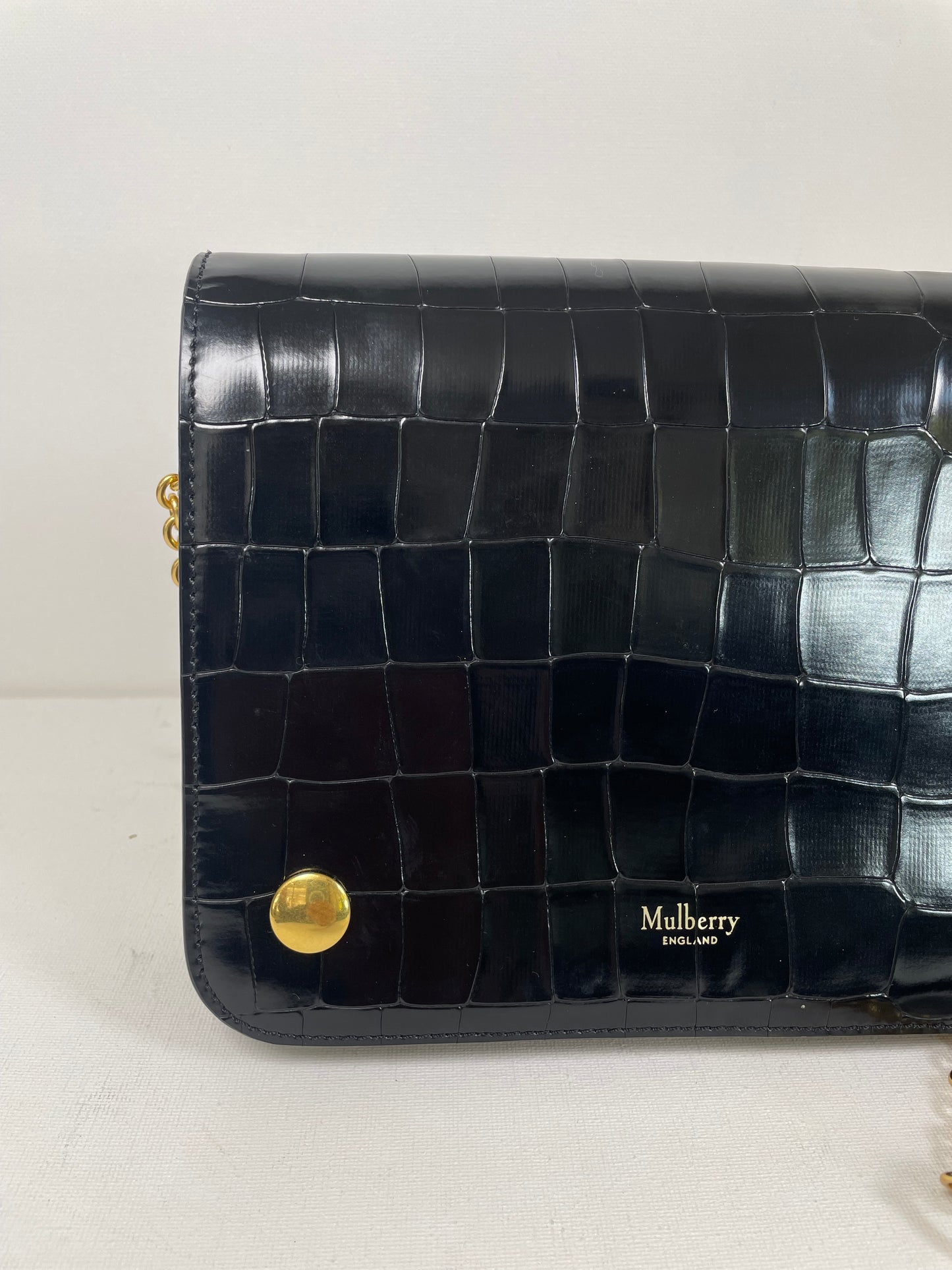 Preloved Mulberry Clifton Shoulder Bag/Clutch