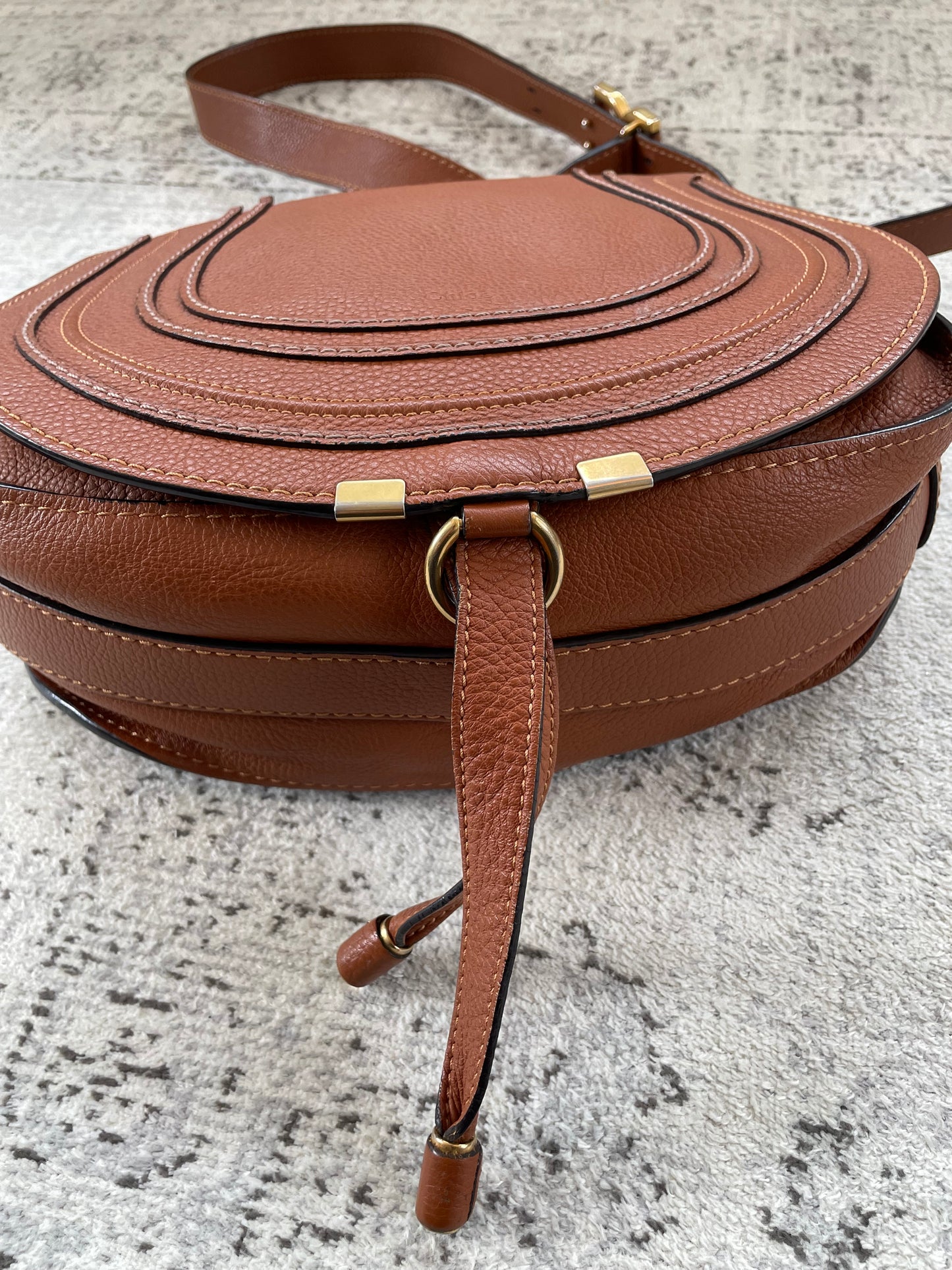 Preloved Chloe Marcie Crossbody Bag, Medium