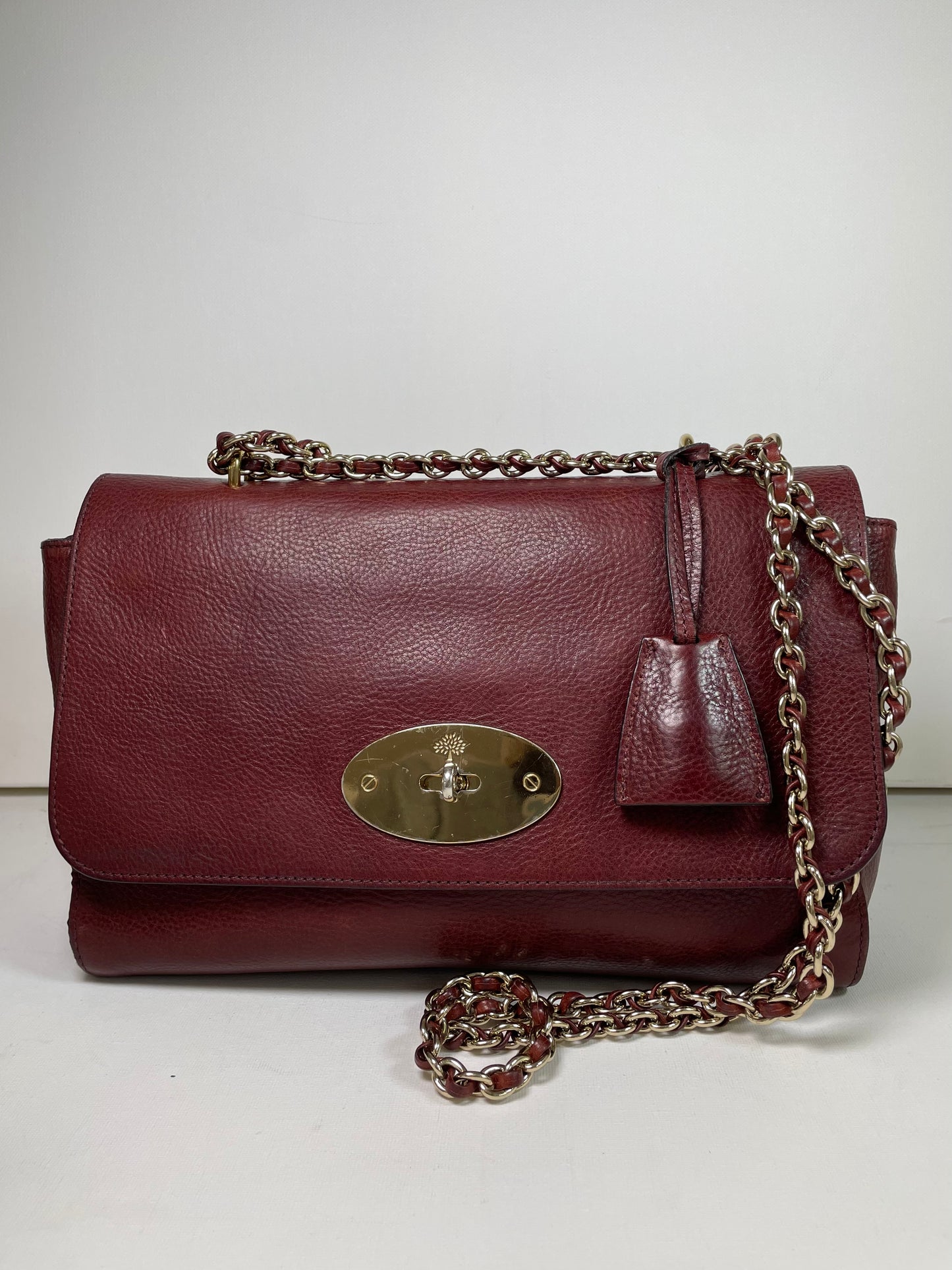 Preloved Mulberry Lily Shoulder Bag, Medium