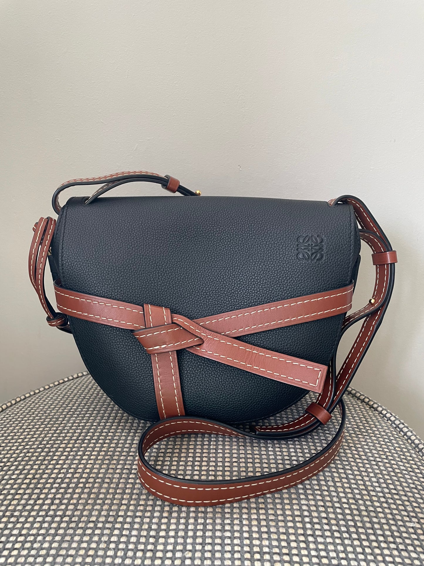Preloved Loewe Gate Crossbody Bag, Small