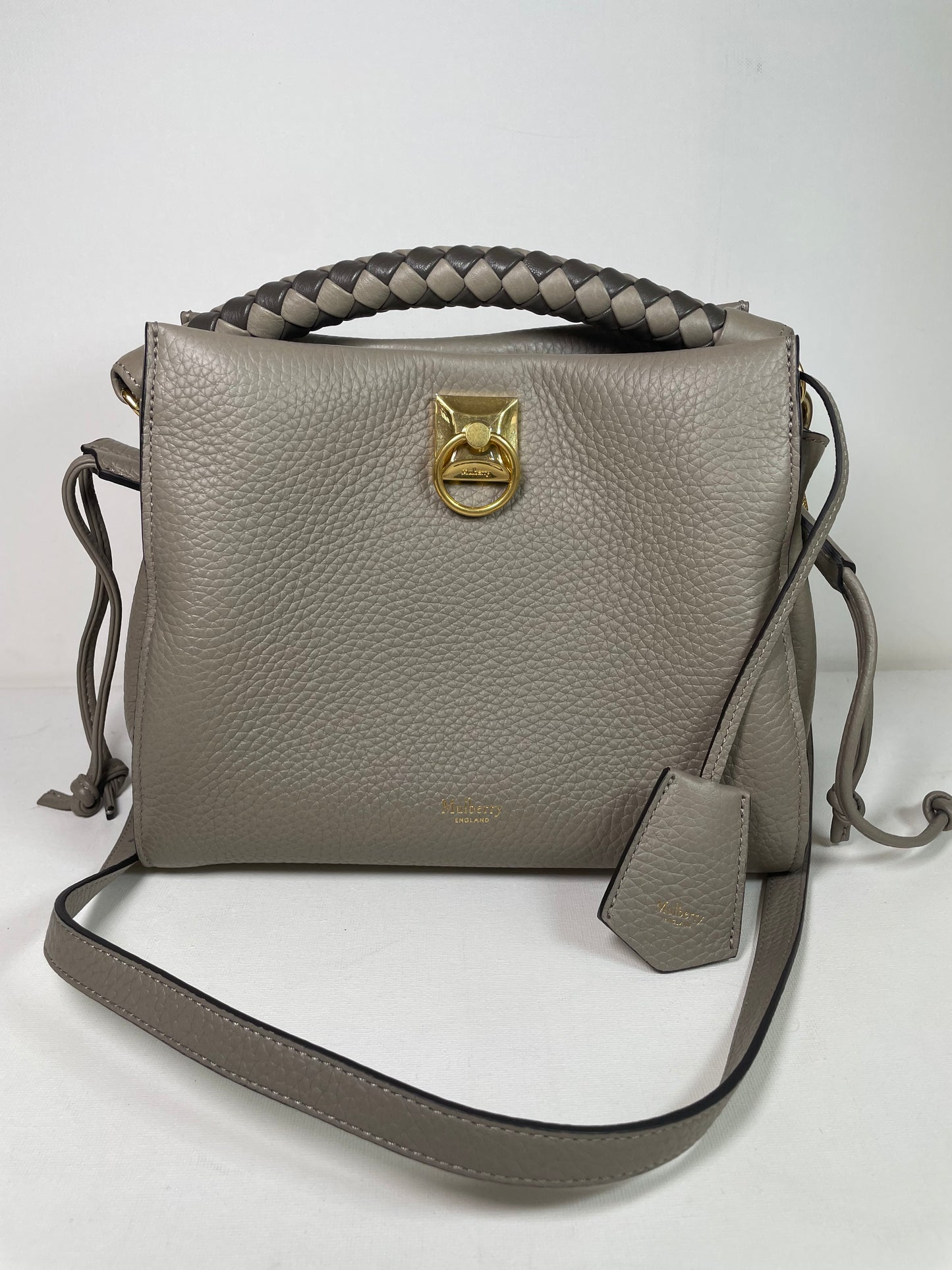 Preloved Mulberry Iris Shoulder Bag, Small