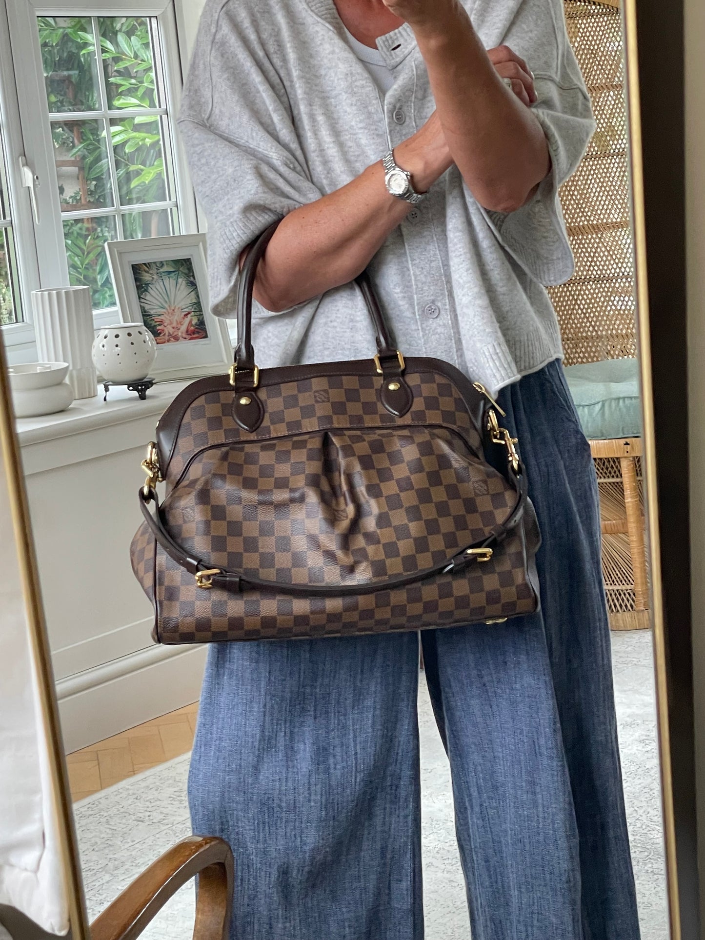 Preloved Louis Vuitton Trevi Tote Bag, GM
