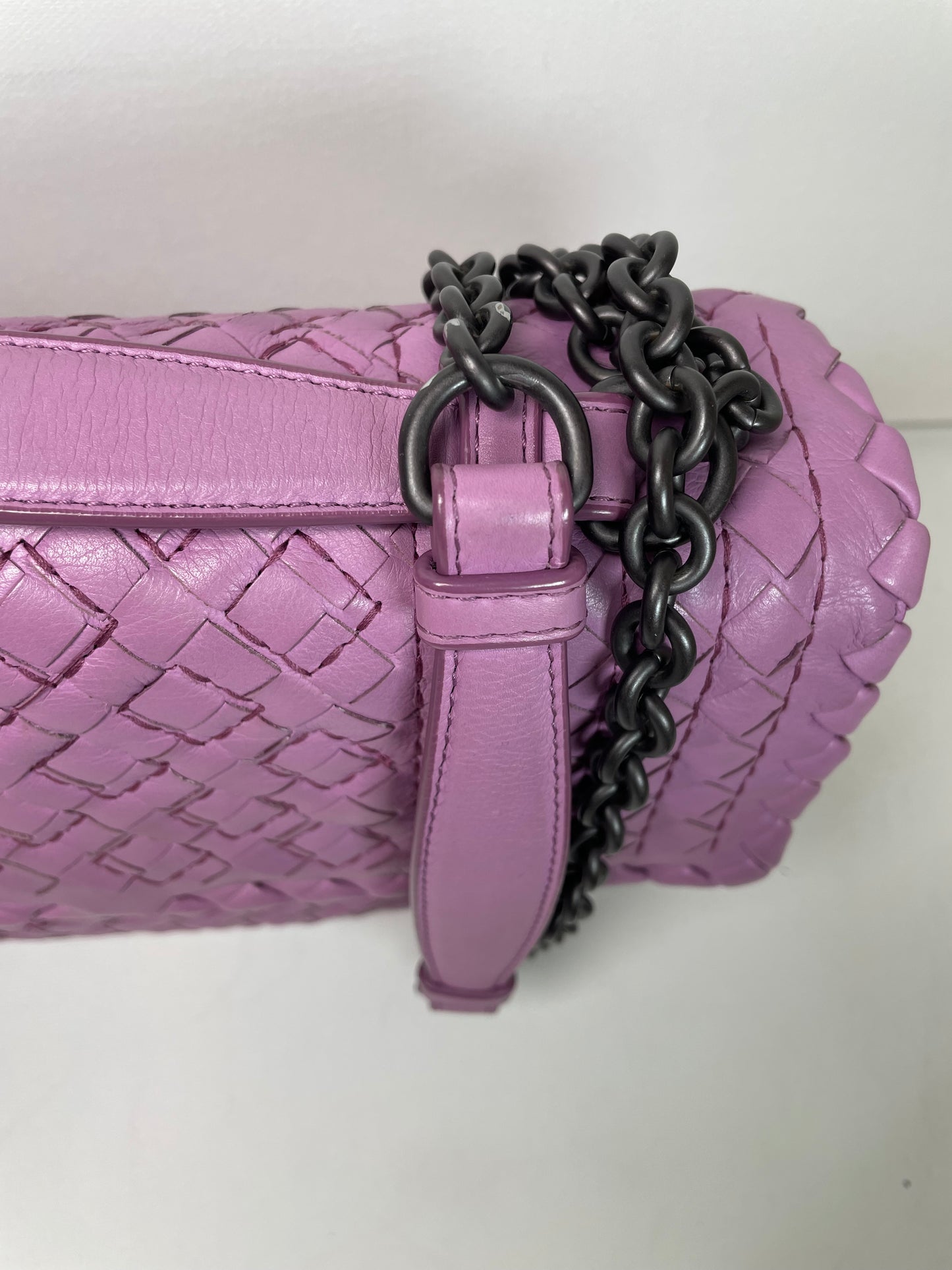 Preloved Bottega Veneta Boutis Intrecciato Olimpia Bag, Small