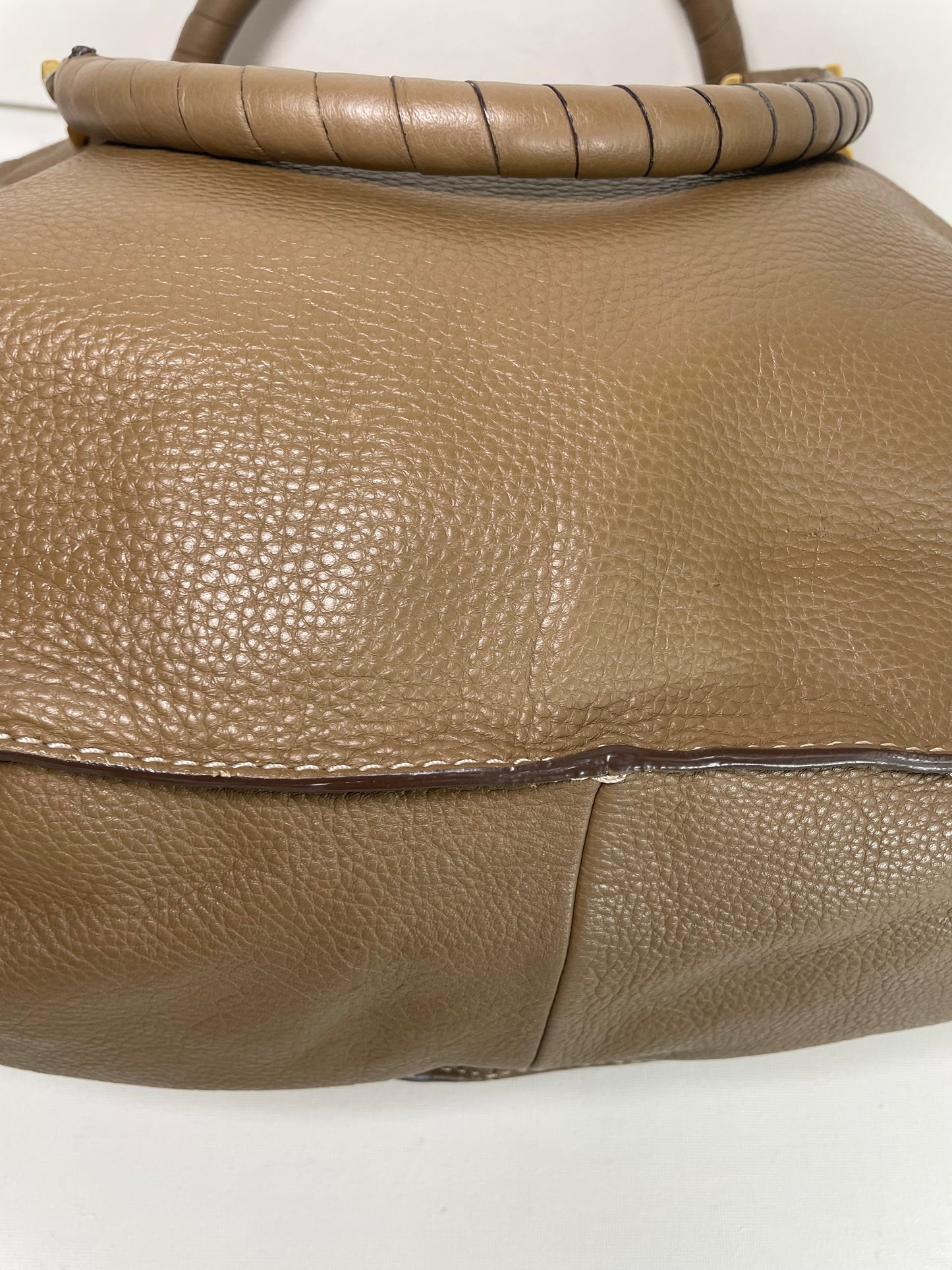 Preloved Chloe Marcie Satchel Shoulder Bag, Large