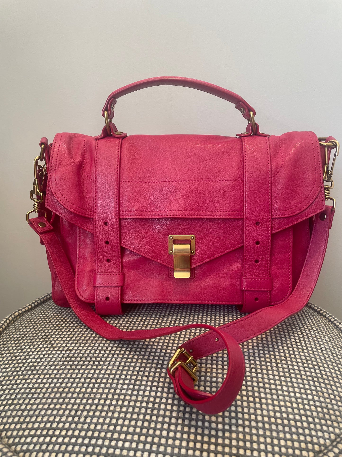 Preloved Proenza Schouler PS1 Satchel Shoulder Bag, Medium