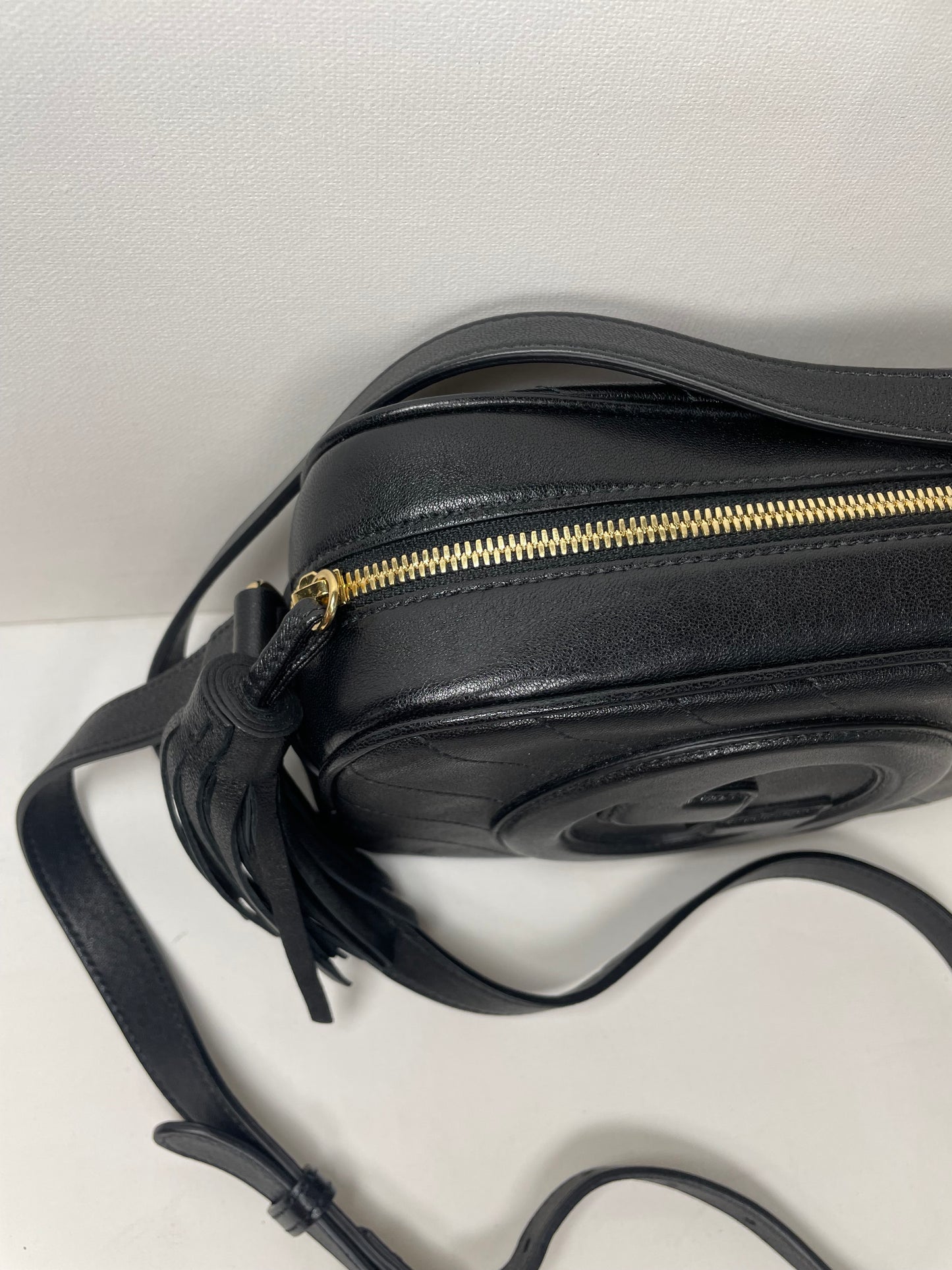 Preloved Gucci Blonde Crossbody Bag, Small
