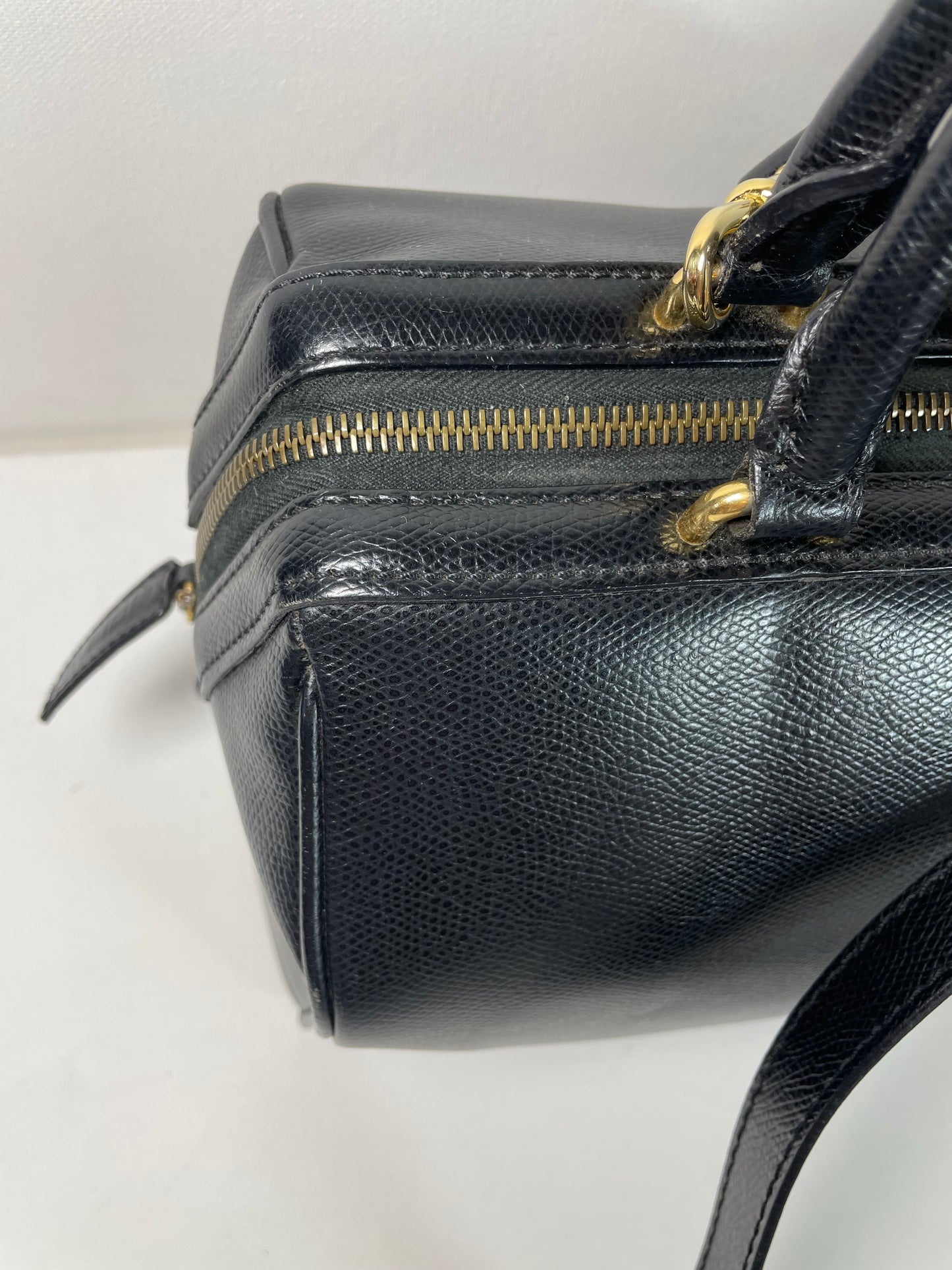 Preloved, Vintage Celine Boston Bag with Long Strap