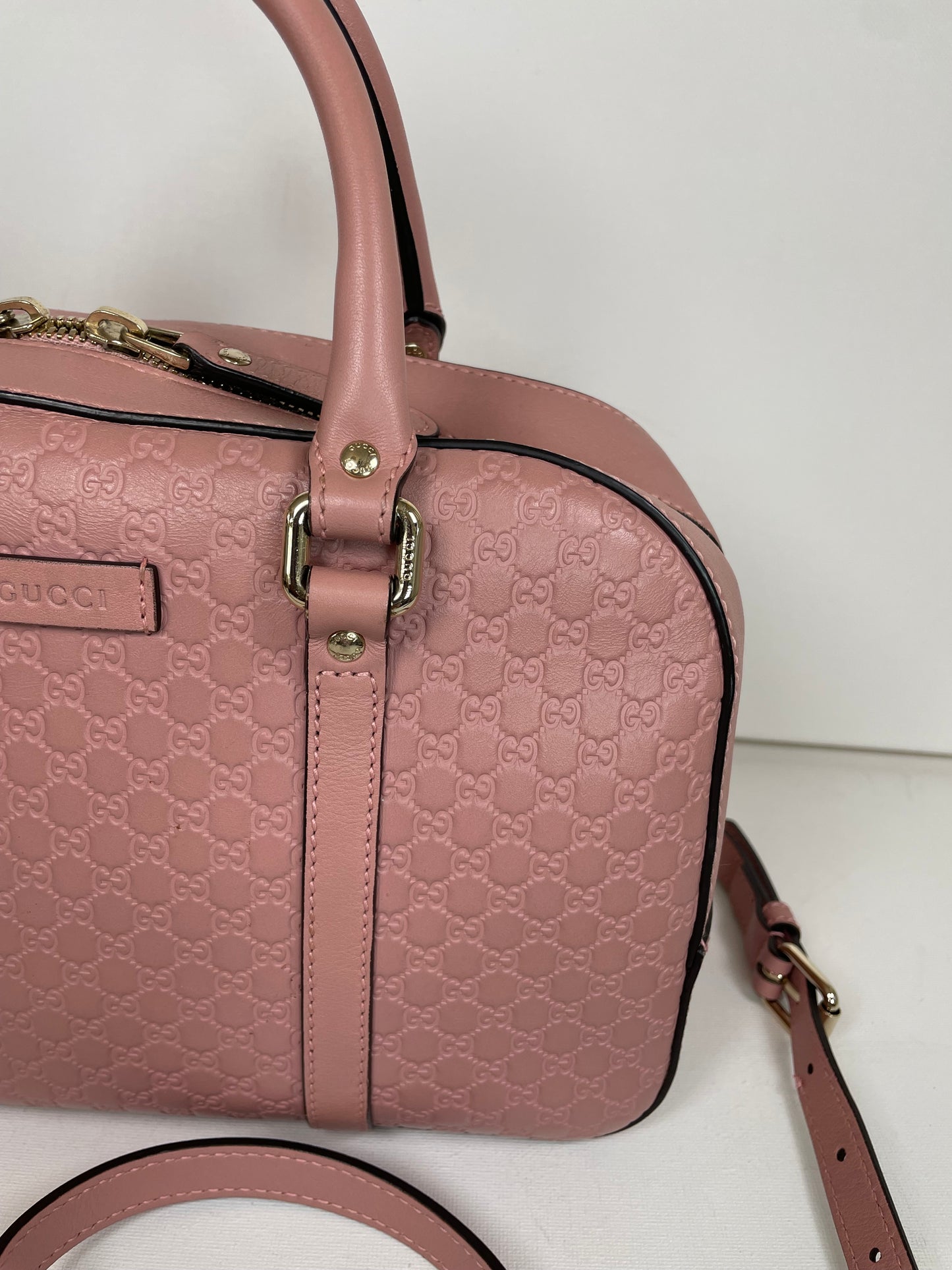 Preloved Gucci Microguccissima Crossbody Bag, Small